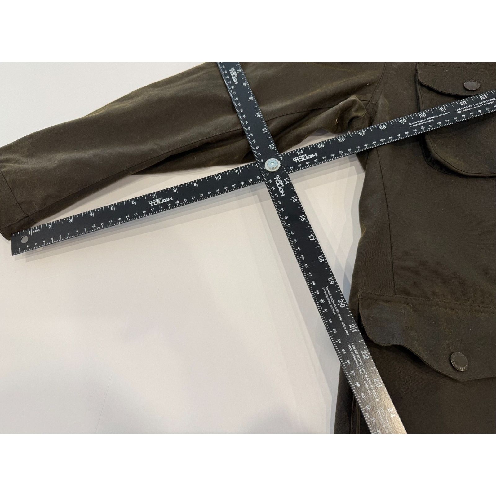 Barbour NWT Barbour Olive Green Ogston Wax leather Jacket Men's M Size US M / EU 48-50 / 2 - 15 Thumbnail