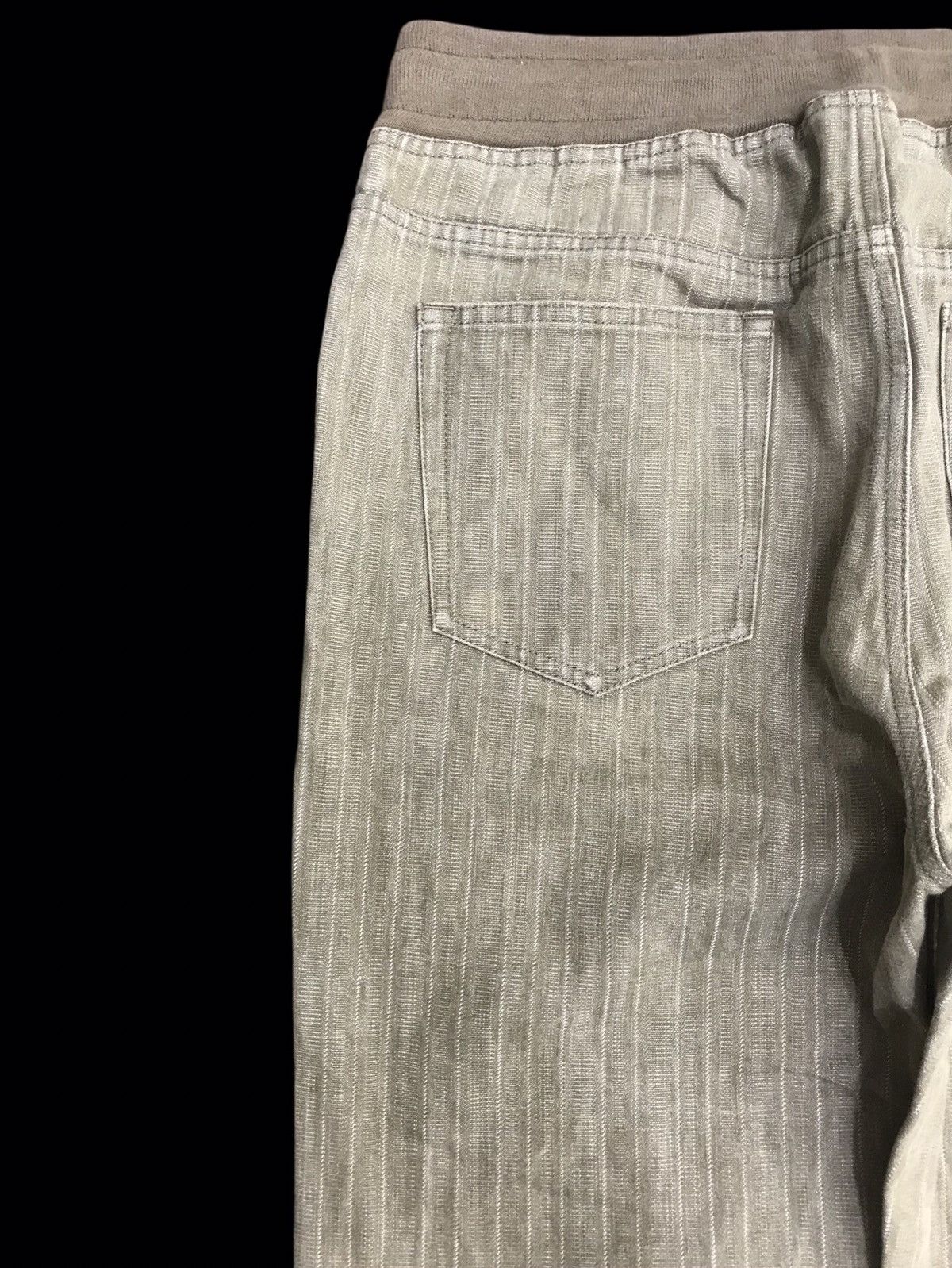 Japanese Brand 💥JAPAN FASHION💥SECGMENT Japan Express Stripe Denim F71 Size US 33 - 8 Thumbnail