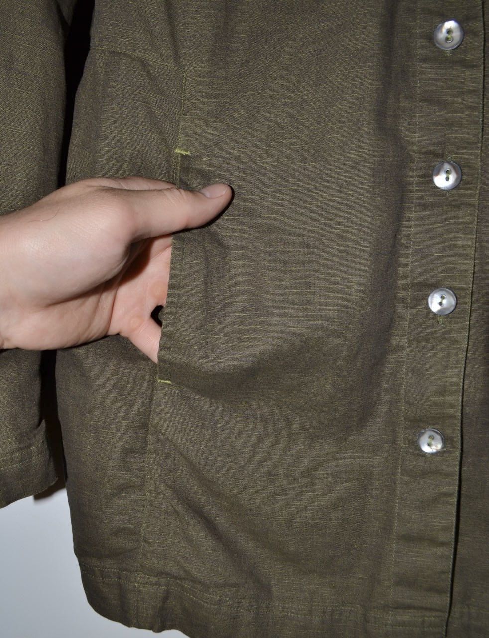 Gudrun Sjoden Gudrun Sjoden Jacket Linen Bomull Size M Size M / US 6-8 / IT 42-44 - 3 Thumbnail