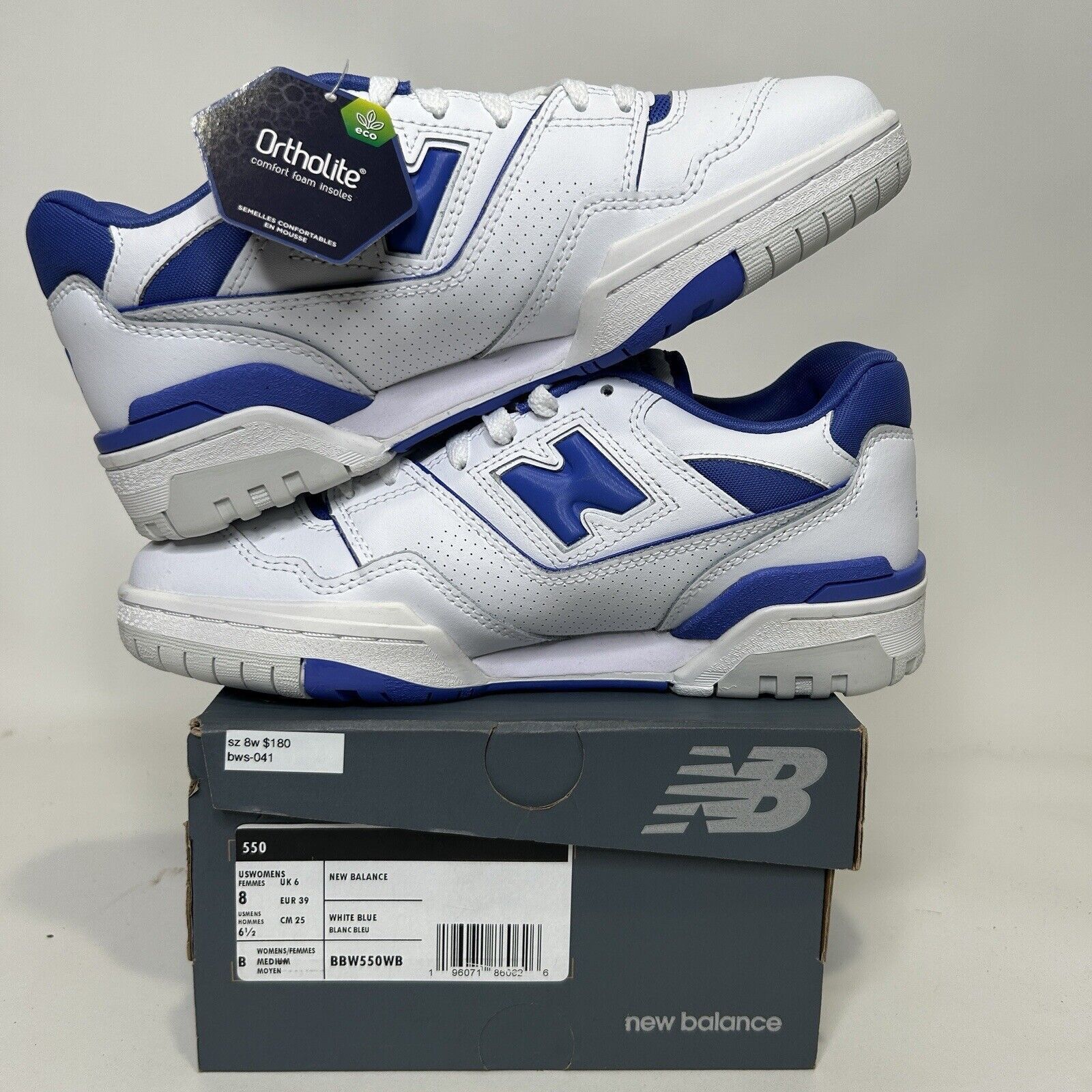 New Balance New Balance 550 WMNS Sneakers “Aura Purple” 2024 Size US 8 / IT 38 - 3 Thumbnail