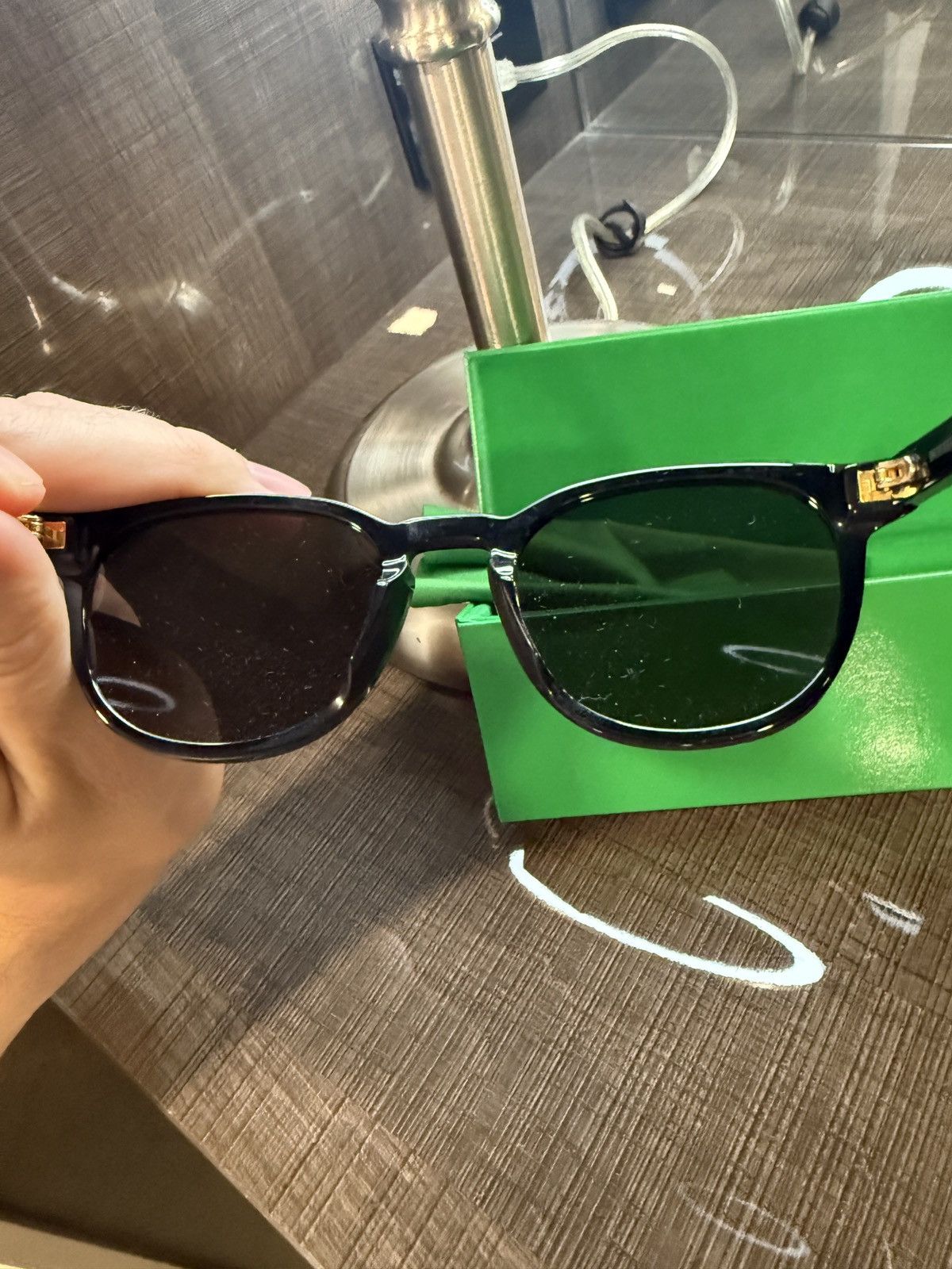 Bottega Veneta Panthos Sunglasses Size ONE SIZE - 4 Thumbnail