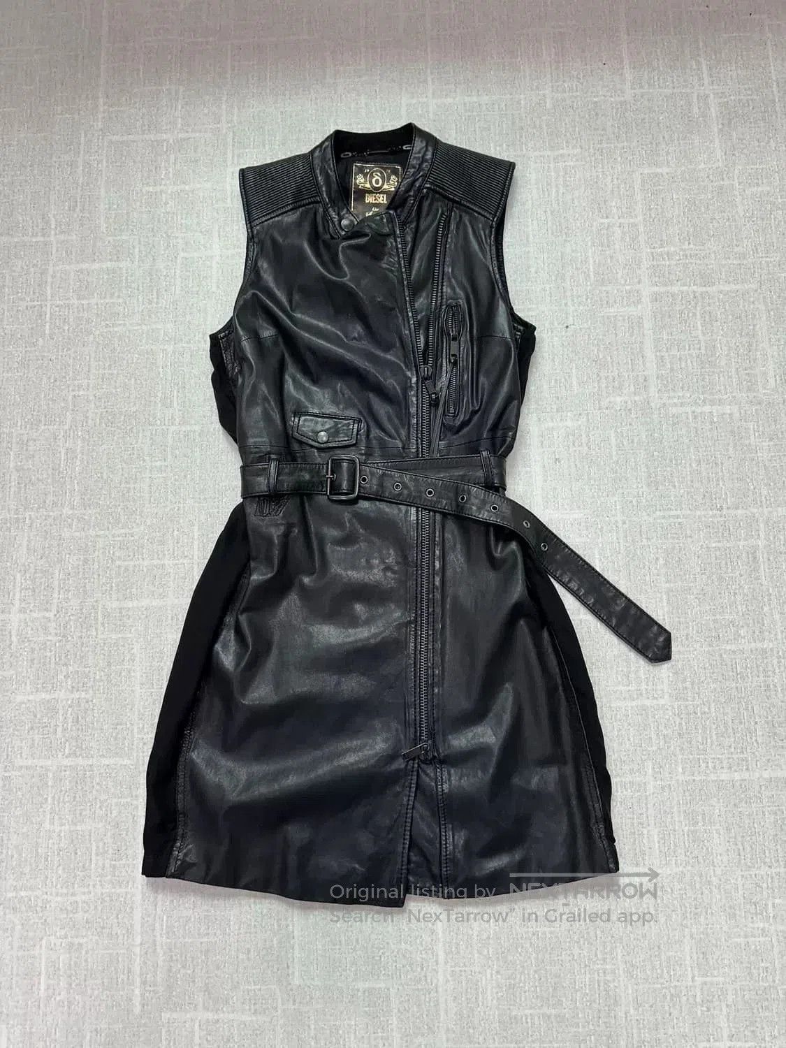 Diesel Diesel Vintage Leather Vest Jacket. Size US M / EU 48-50 / 2 - 4 Thumbnail