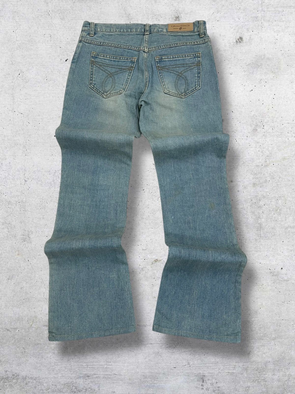 Japanese Brand VINTAGE GRAMERCY 90S JAPAN DESIGNER MUDWASH CLASSIC DENIM Size US 28 / EU 44 - 9 Thumbnail
