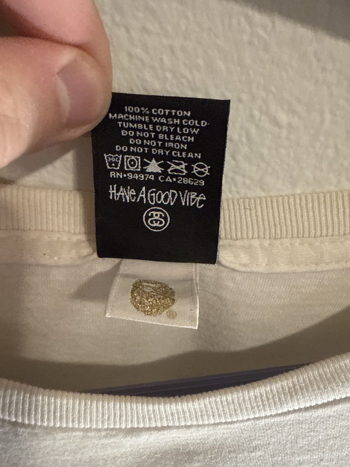 Bape × Stussy Stussy Bape Vintage T Shirt Size US M / EU 48-50 / 2 - 4 Thumbnail