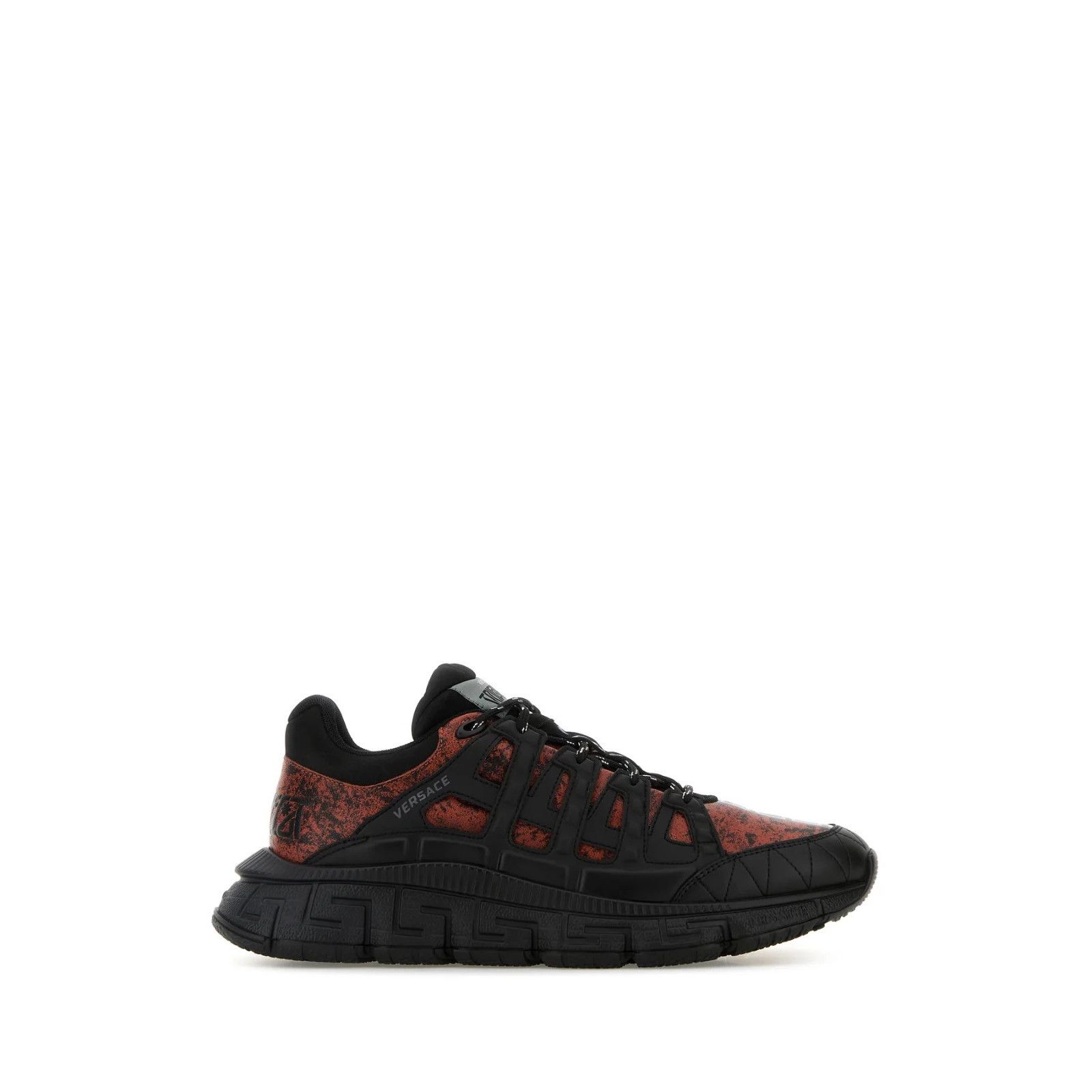 Versace VERSACE Two-tone Leather Sneakers New And Authentic (Men's s Size US 9.5 / EU 42-43 - 1 Thumbnail