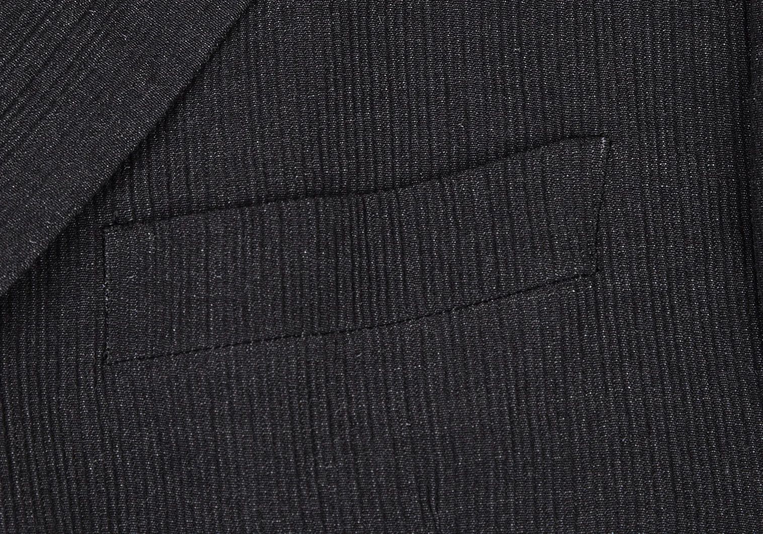 Issey Miyake Ribbed 3B Jacket in Charcoal Size US S / EU 44-46 / 1 - 5 Thumbnail