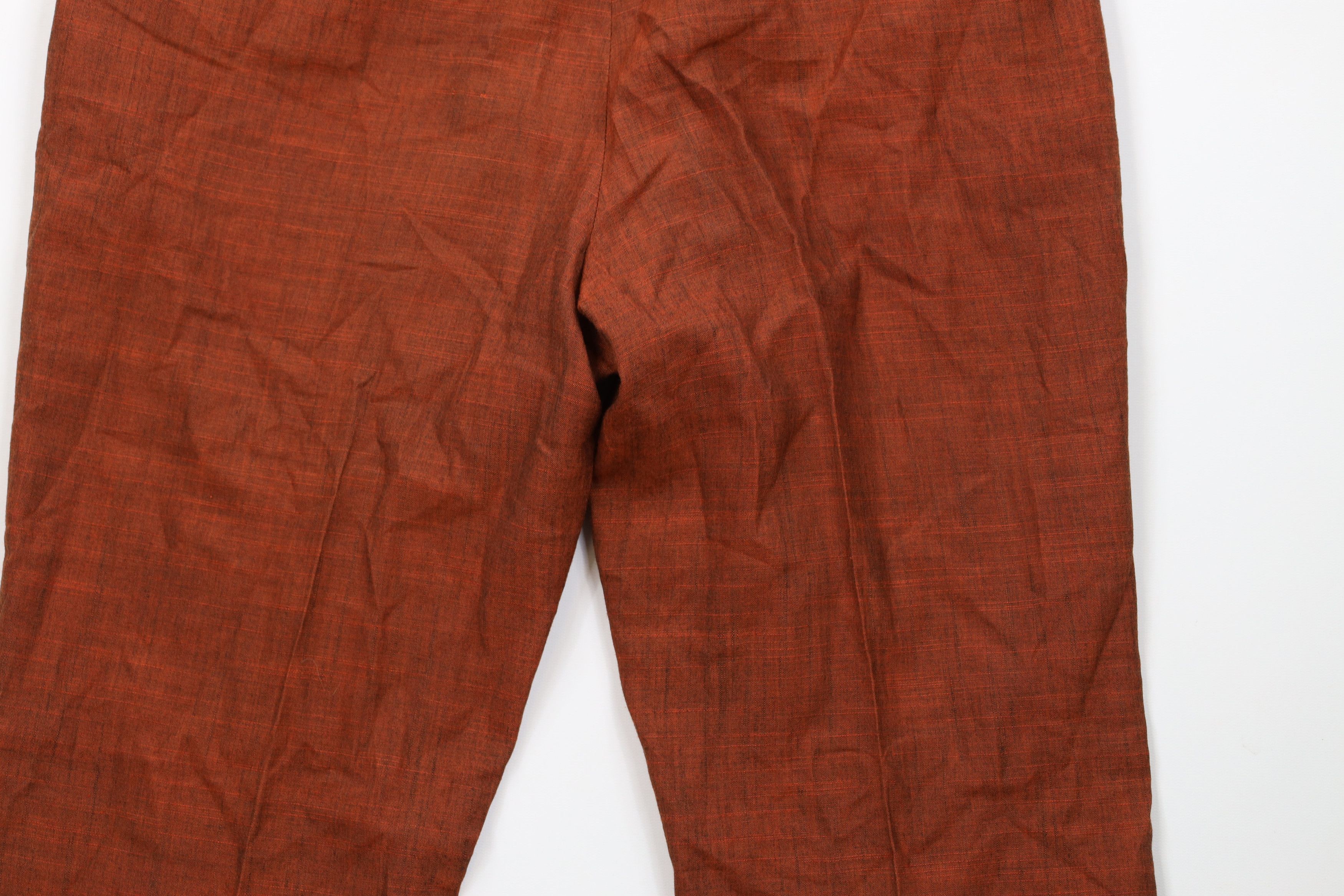 Vintage Vintage 50s Rockabilly Fleck Rayon Gabardine Chino Pants USA Size US 34 / EU 50 - 13 Thumbnail