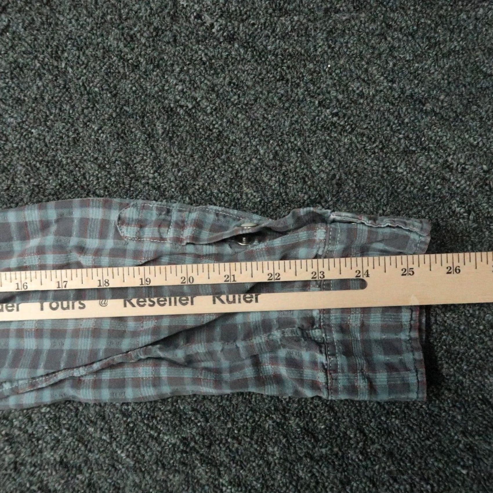 Vintage - Maximizes Search Visibility: Combines key terms like "Ryan Michael'S" and "Plaid Long Sleeve Shirt" which directly target the Size US XXL / EU 58 / 5 - 6 Thumbnail