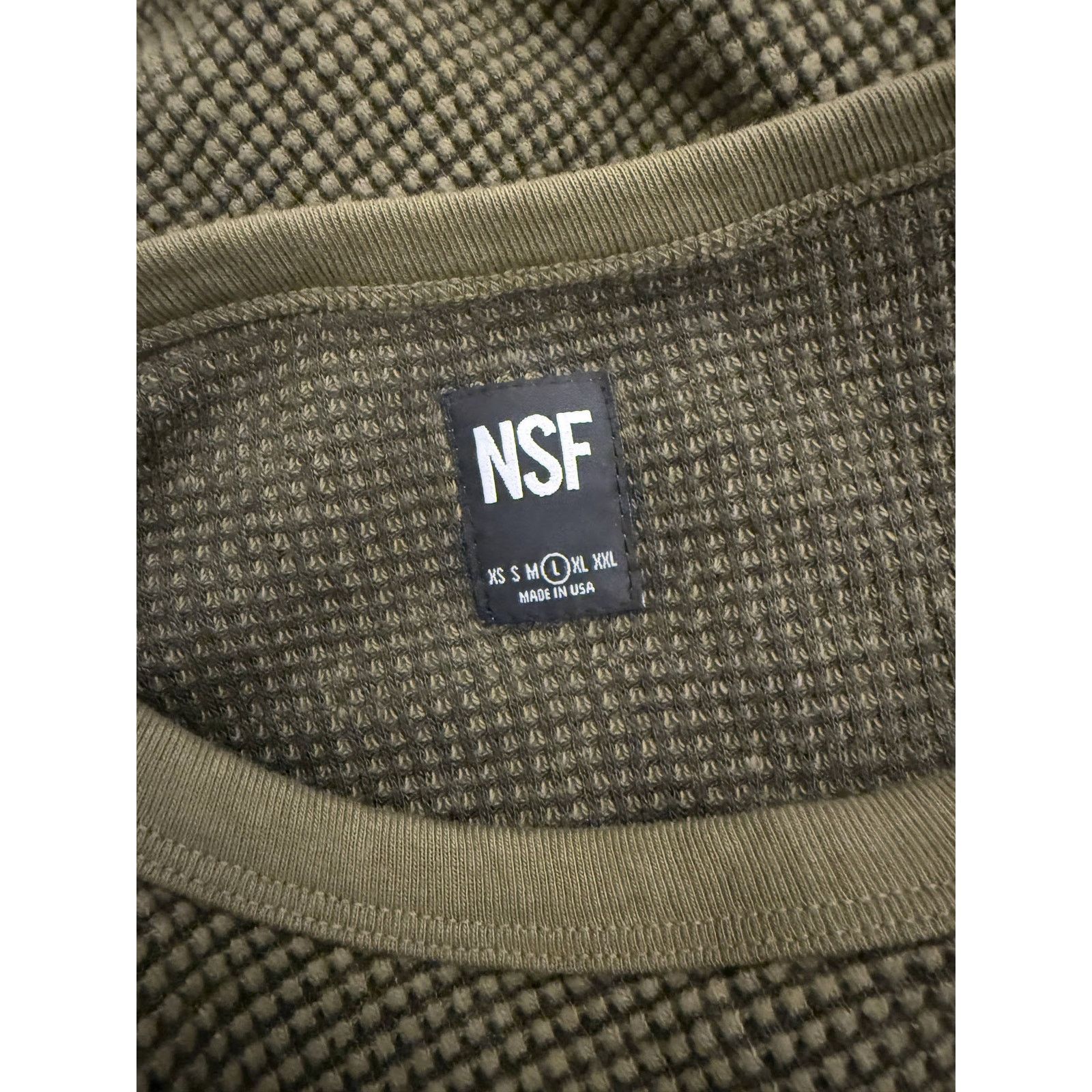 NSF NWOT NSF Motor Slim Thermal Long Sleeve Green Size US L / EU 52-54 / 3 - 4 Thumbnail