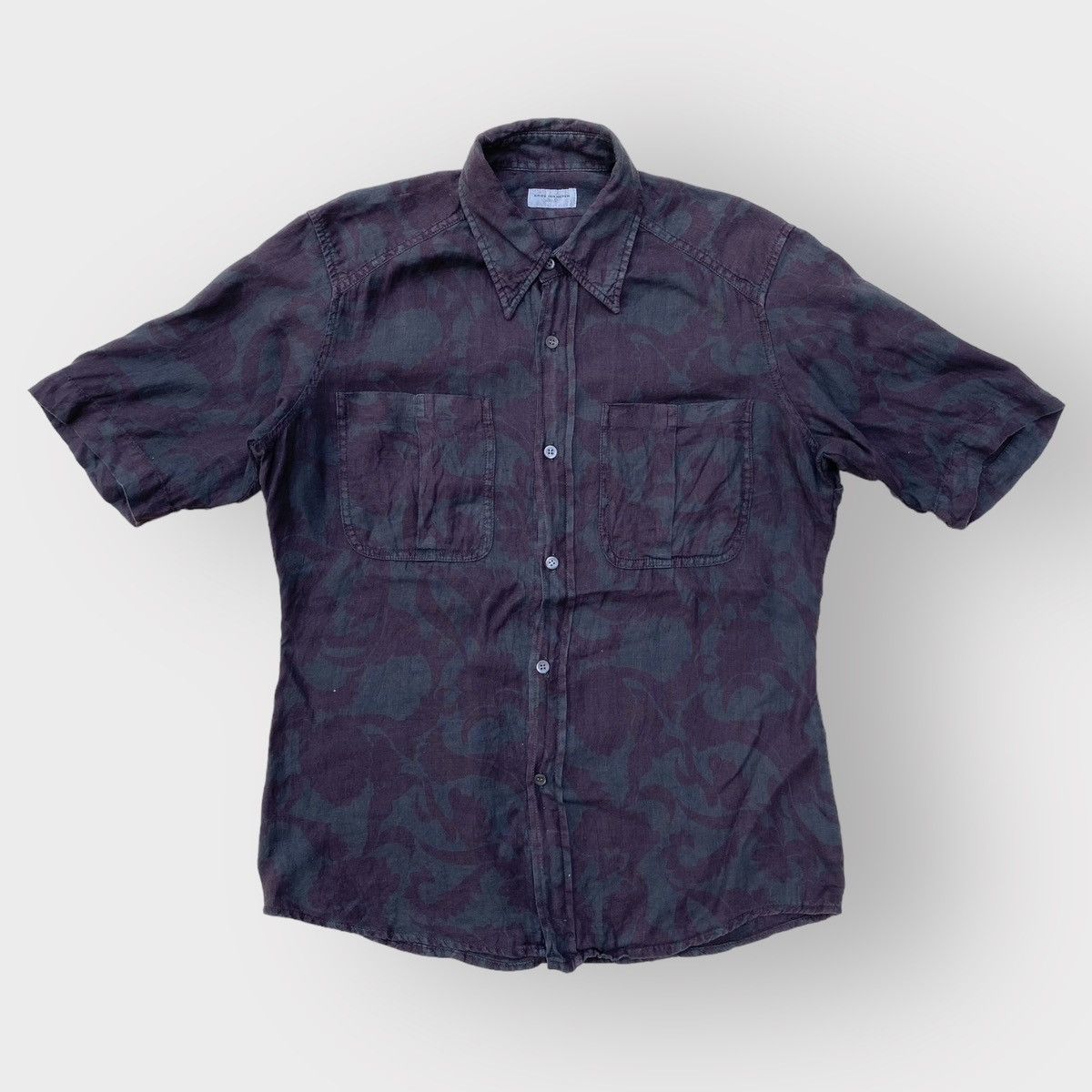 Dries Van Noten Linen Print Shirt Size US M / EU 48-50 / 2 - 4 Thumbnail
