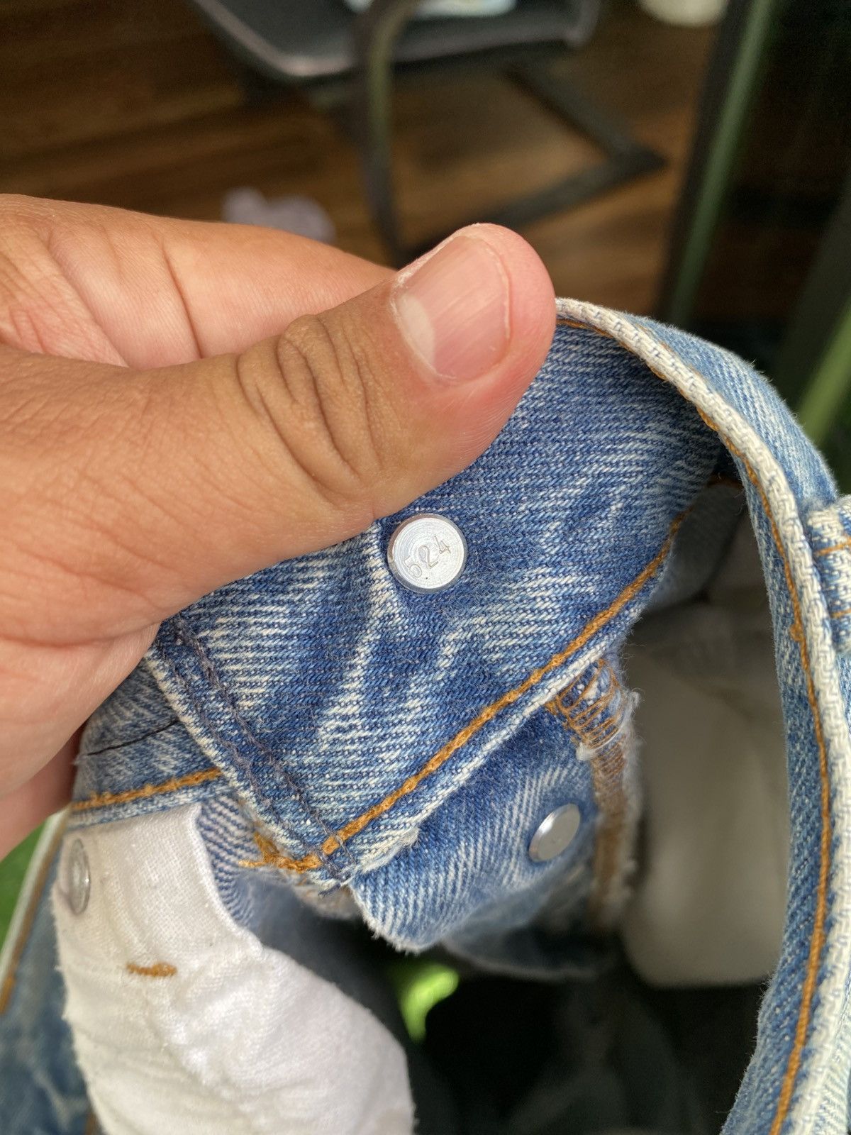 Levi's × Levi's Vintage Clothing × Vintage W32x30 vintage levi's 501 made in USA cut off Size US 32 / EU 48 - 9 Thumbnail