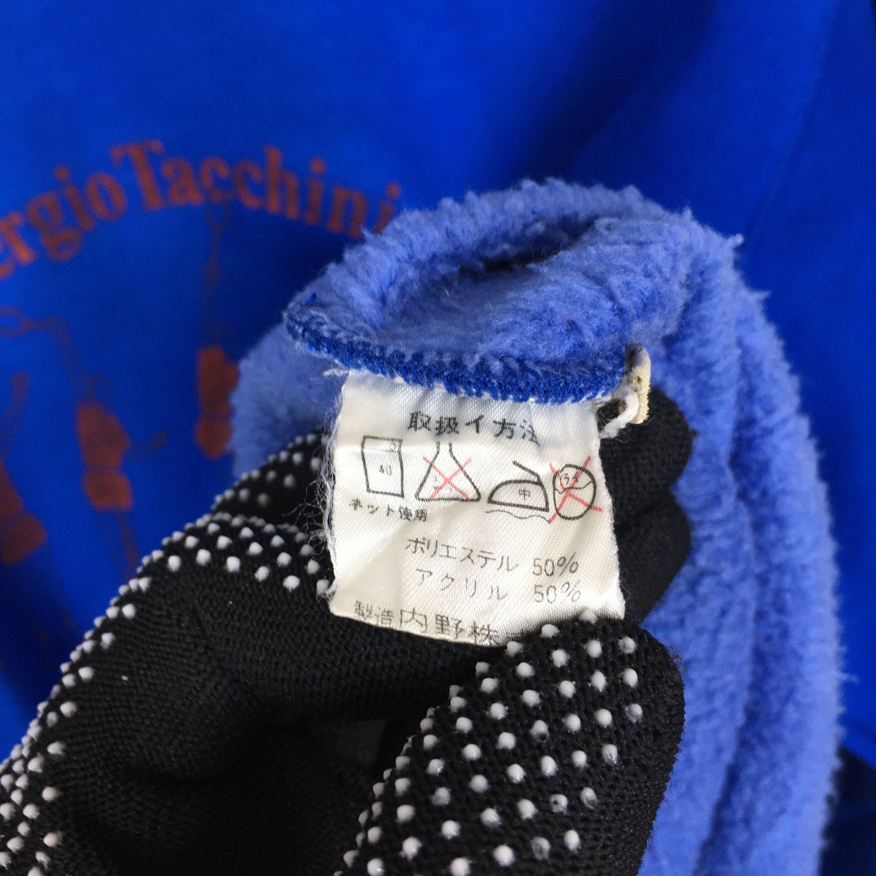 Sergio Tacchini Vintage 90s Sergio Tacchini Blue Sweatshirt Medium Size US M / EU 48-50 / 2 - 7 Thumbnail