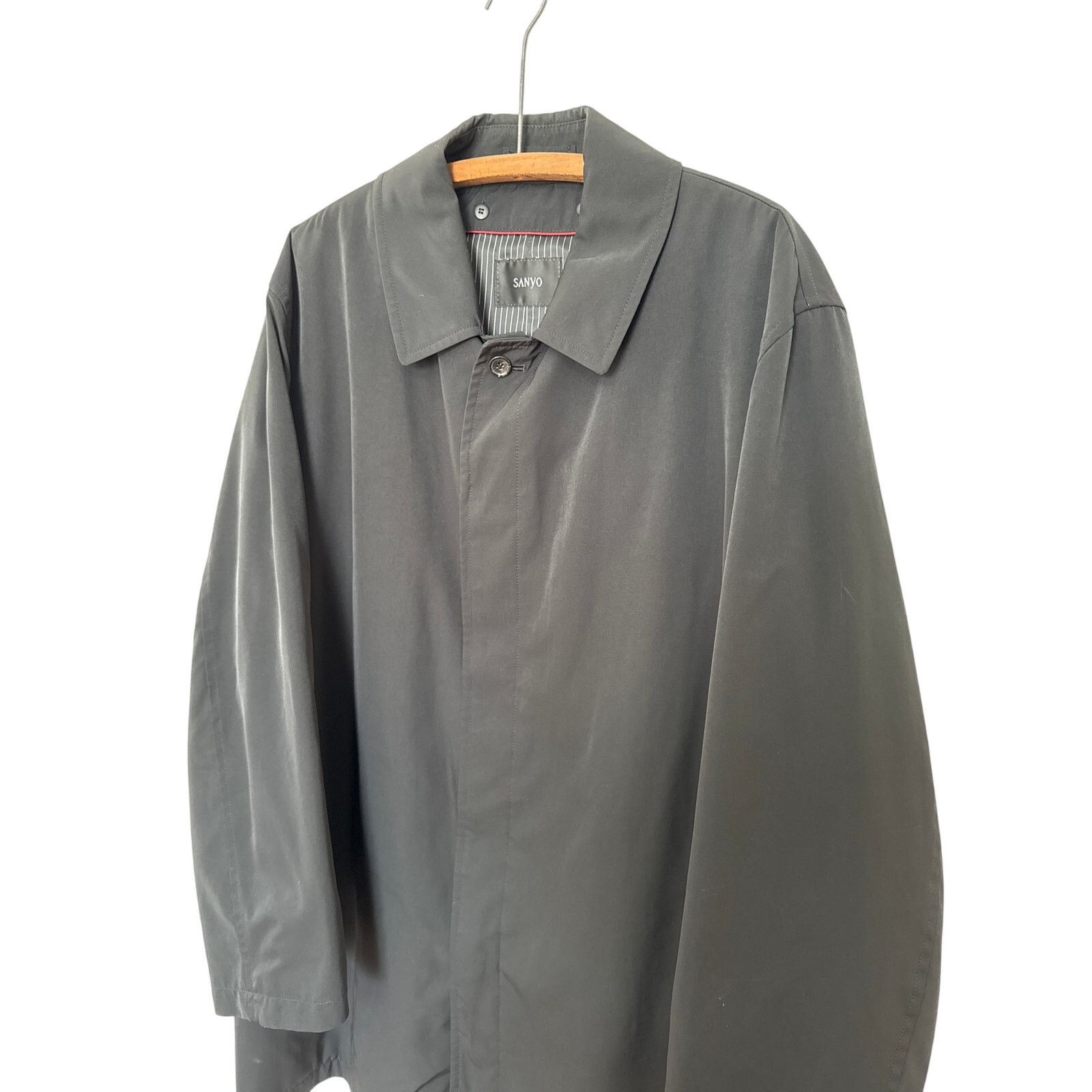 Sanyo Sanyo New York preppy black coat removble wool liner 46 R Size US XL / EU 56 / 4 - 6 Thumbnail