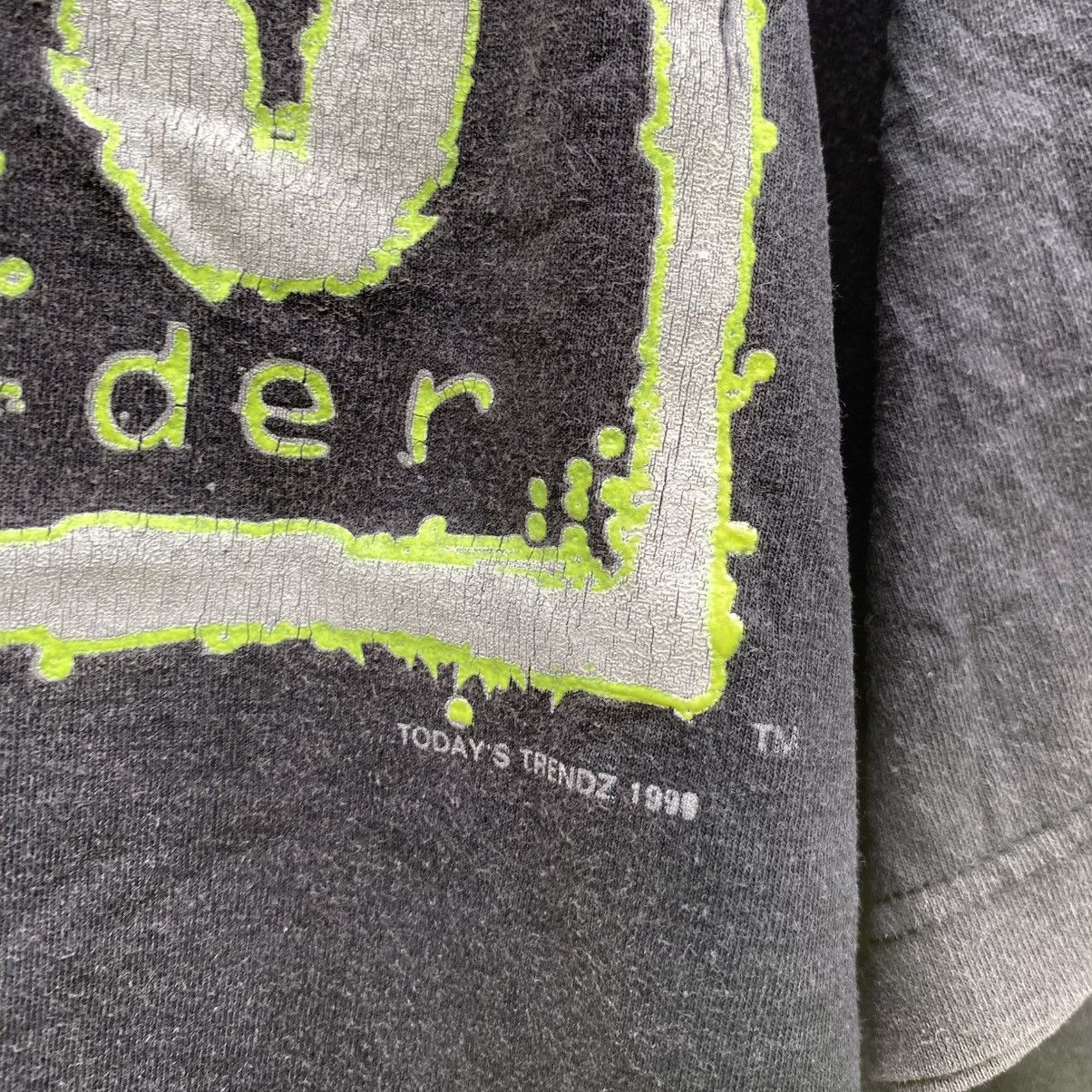 WCW/nWo Thrashed Faded Vintage 90s New World Order Tee Size US XXL / EU 58 / 5 - 4 Thumbnail
