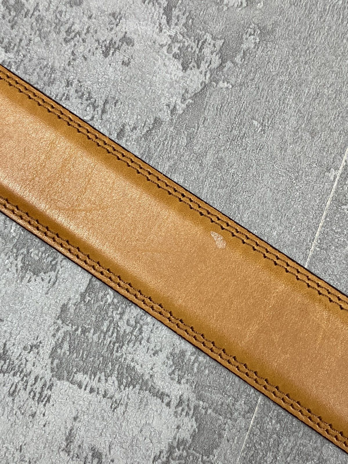 Fratelli Rossetti Brown leather belt made in Italy Size ONE SIZE - 8 Thumbnail