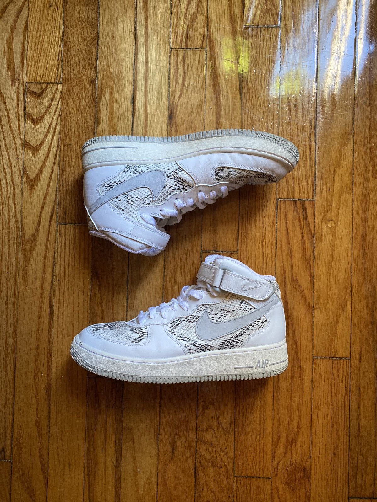Nike Nike Air Force 1 Mid Premium ‘Cocoa Snake’ Size US 7 / EU 40 - 1 Thumbnail
