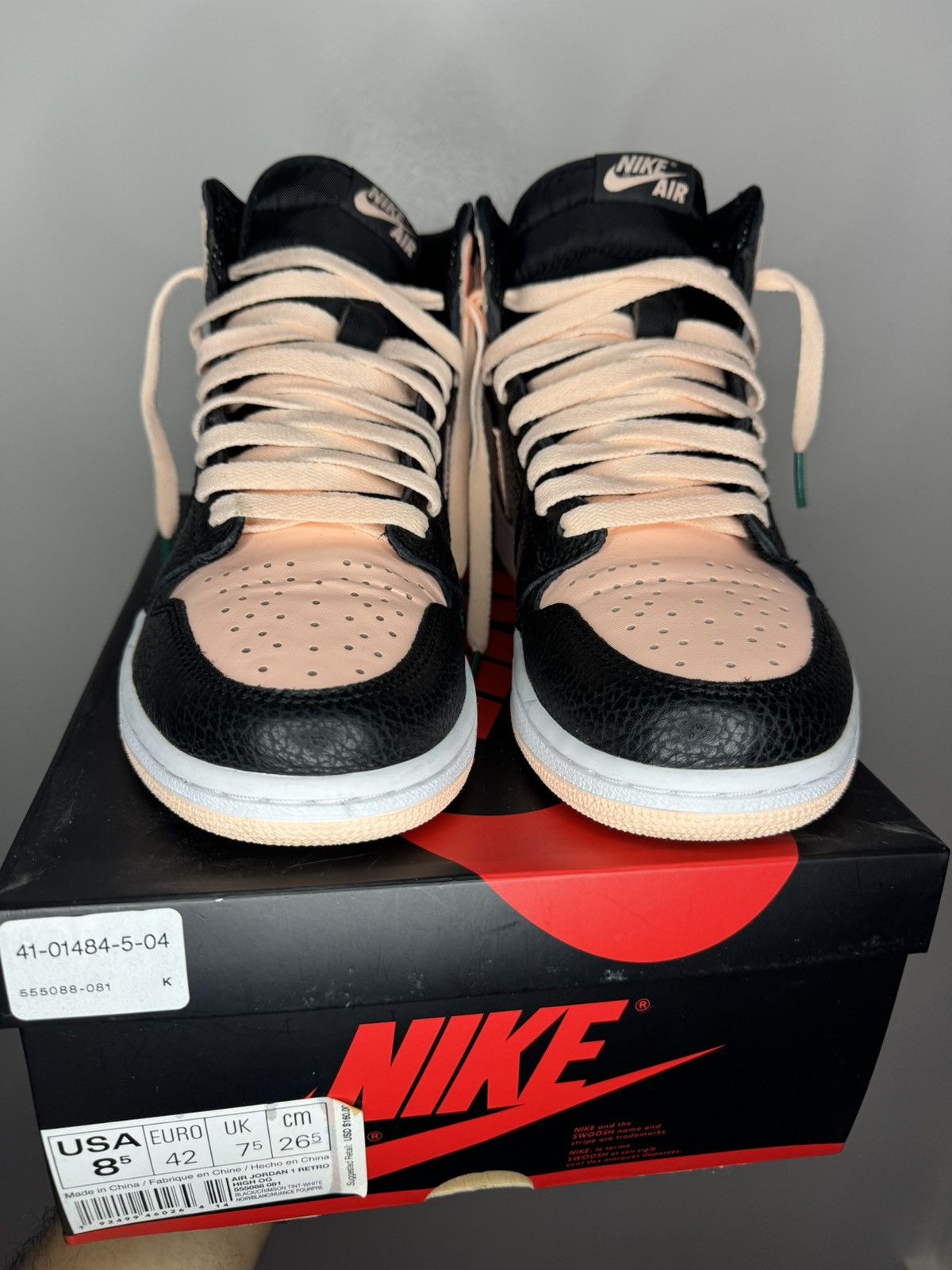 Jordan Brand × Nike Air Jordan 1 high Crimson tint Size US 8.5 / EU 41-42 - 5 Thumbnail