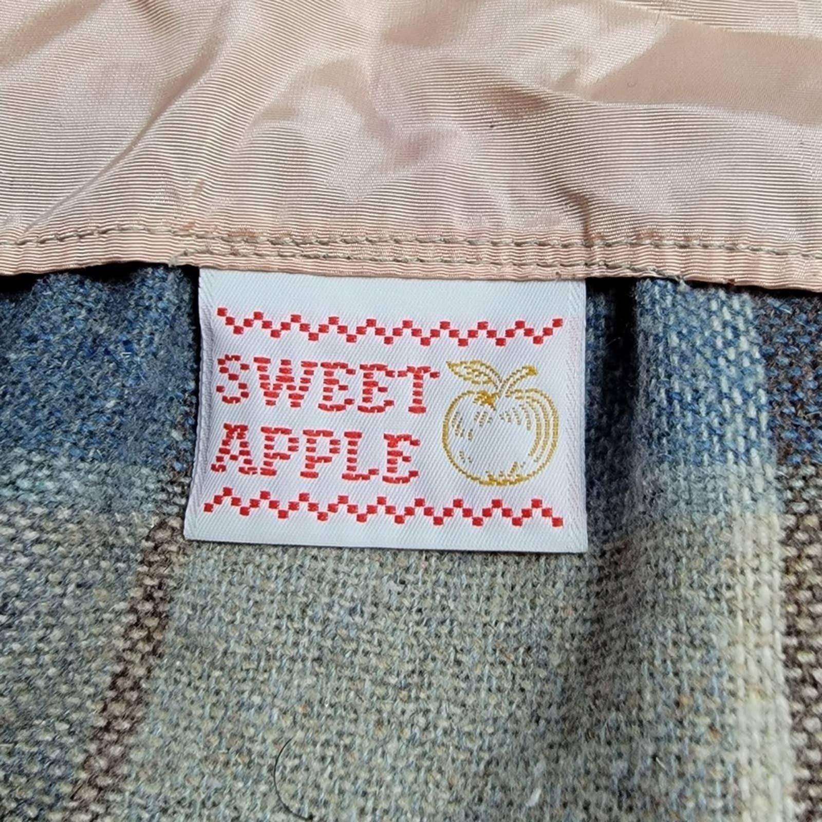 Vintage Vintage 80's Cottage Prairie Wool Pastel Plaid Jacket Size M / US 6-8 / IT 42-44 - 8 Thumbnail