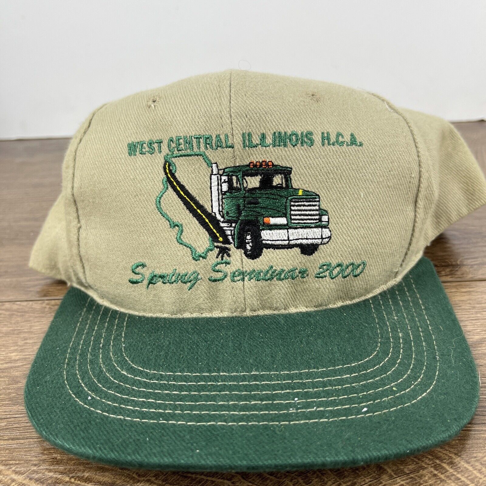 Other West Central Illinois Hat Brown Hat Adjustable Snapback Adul Size ONE SIZE - 4 Thumbnail