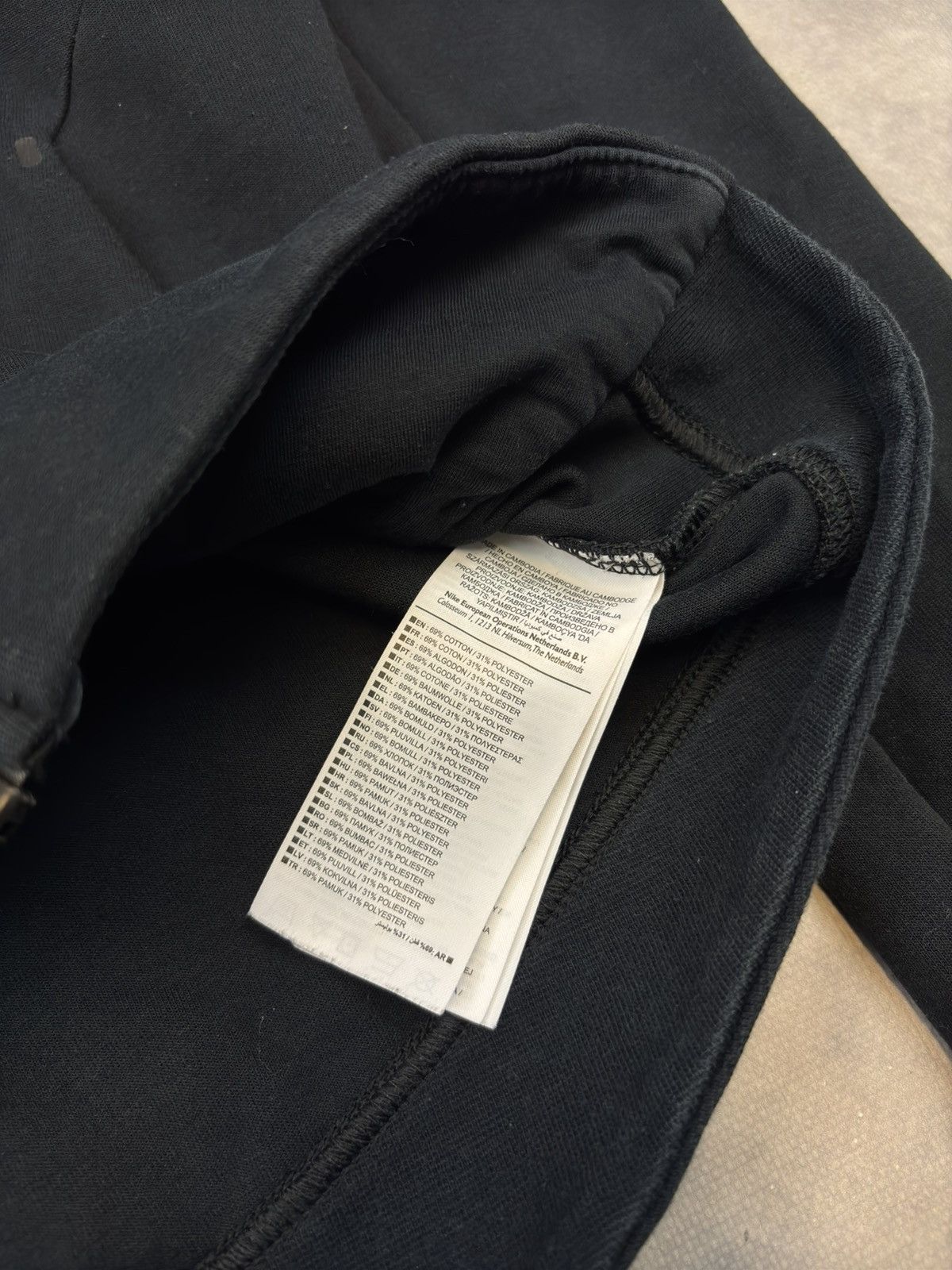 Nike × Vintage Nike tech fleece hoodie zip drip drill ninja affliction rare Size XS / US 0-2 / IT 36-38 - 6 Thumbnail