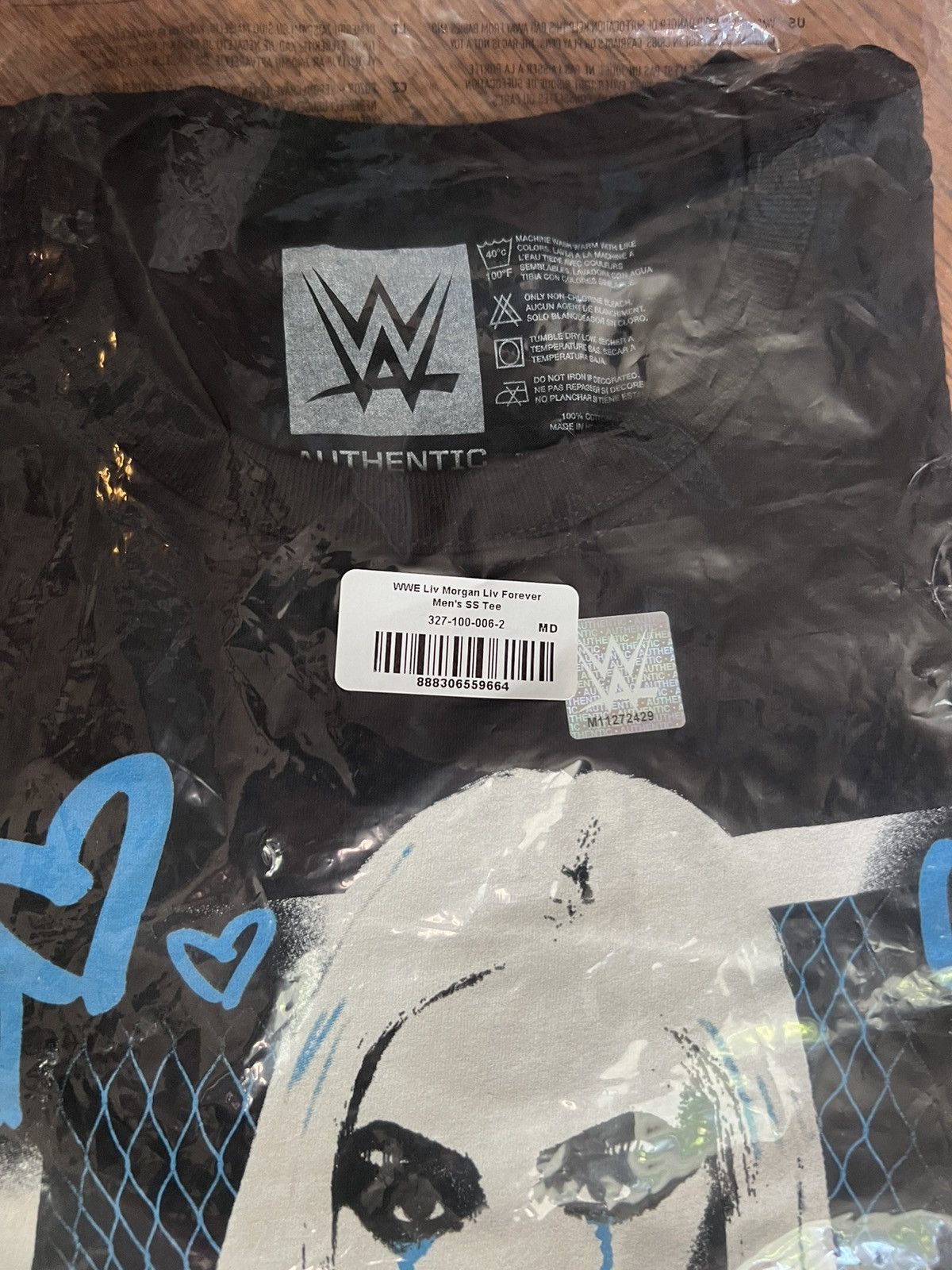 WWE Liv Morgan Officially Licensed WWE “Liv Forever” T Shirt M Size US M / EU 48-50 / 2 - 8 Thumbnail