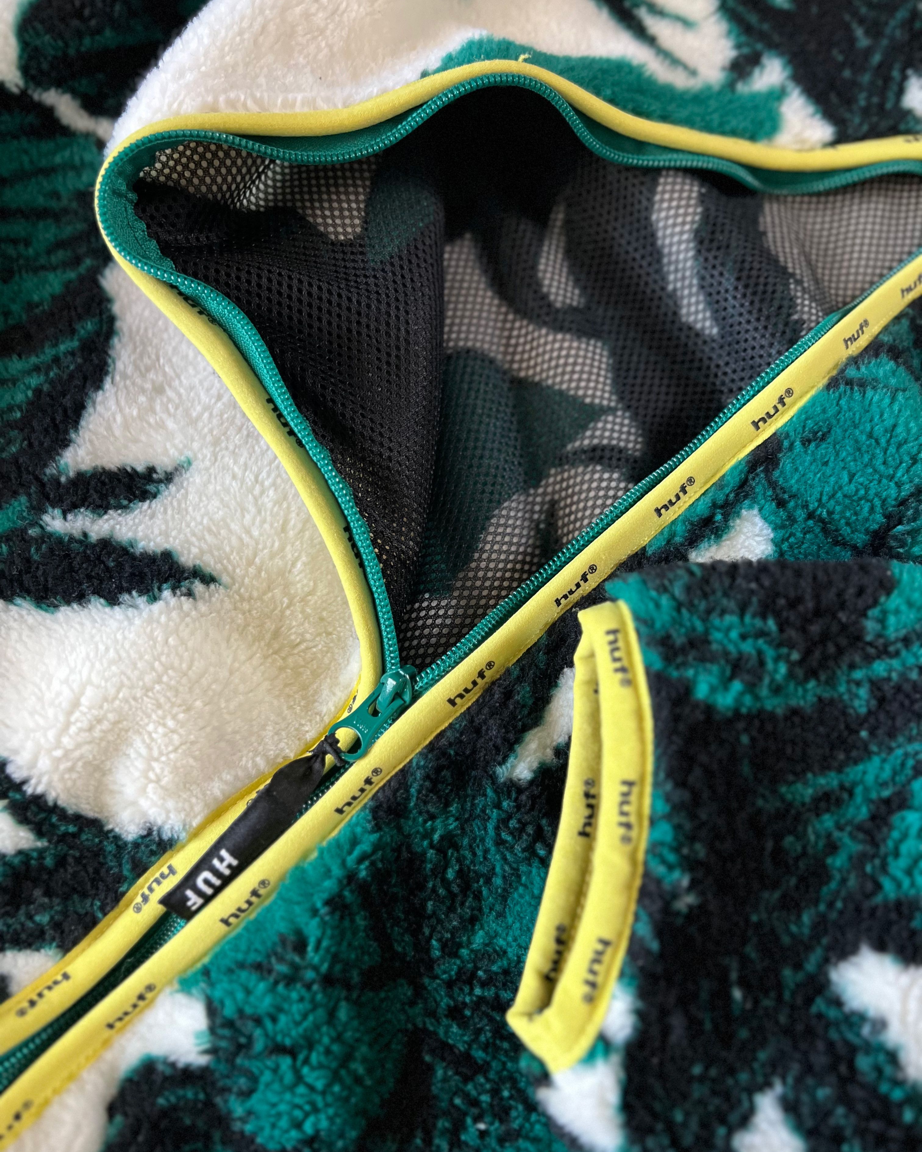 Huf HUF Floral Fleece Zip Size US M / EU 48-50 / 2 - 4 Thumbnail