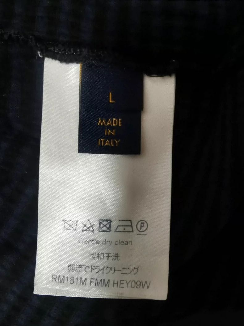 Louis Vuitton Louis Vuitton Striped Navy T-Shirt Size US L / EU 52-54 / 3 - 6 Thumbnail