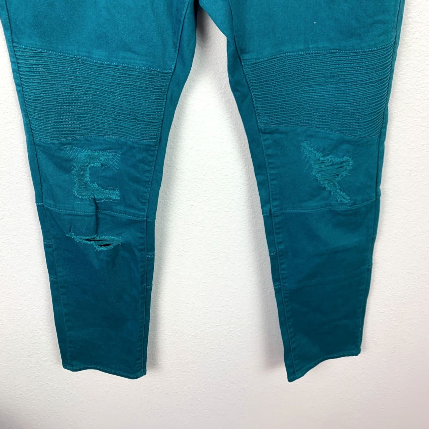 Vintage LGR Ocean Blue Teal True Tapered Jeans Size 32 Mens Regular 31in Inseam Size US 32 / EU 48 - 3 Thumbnail