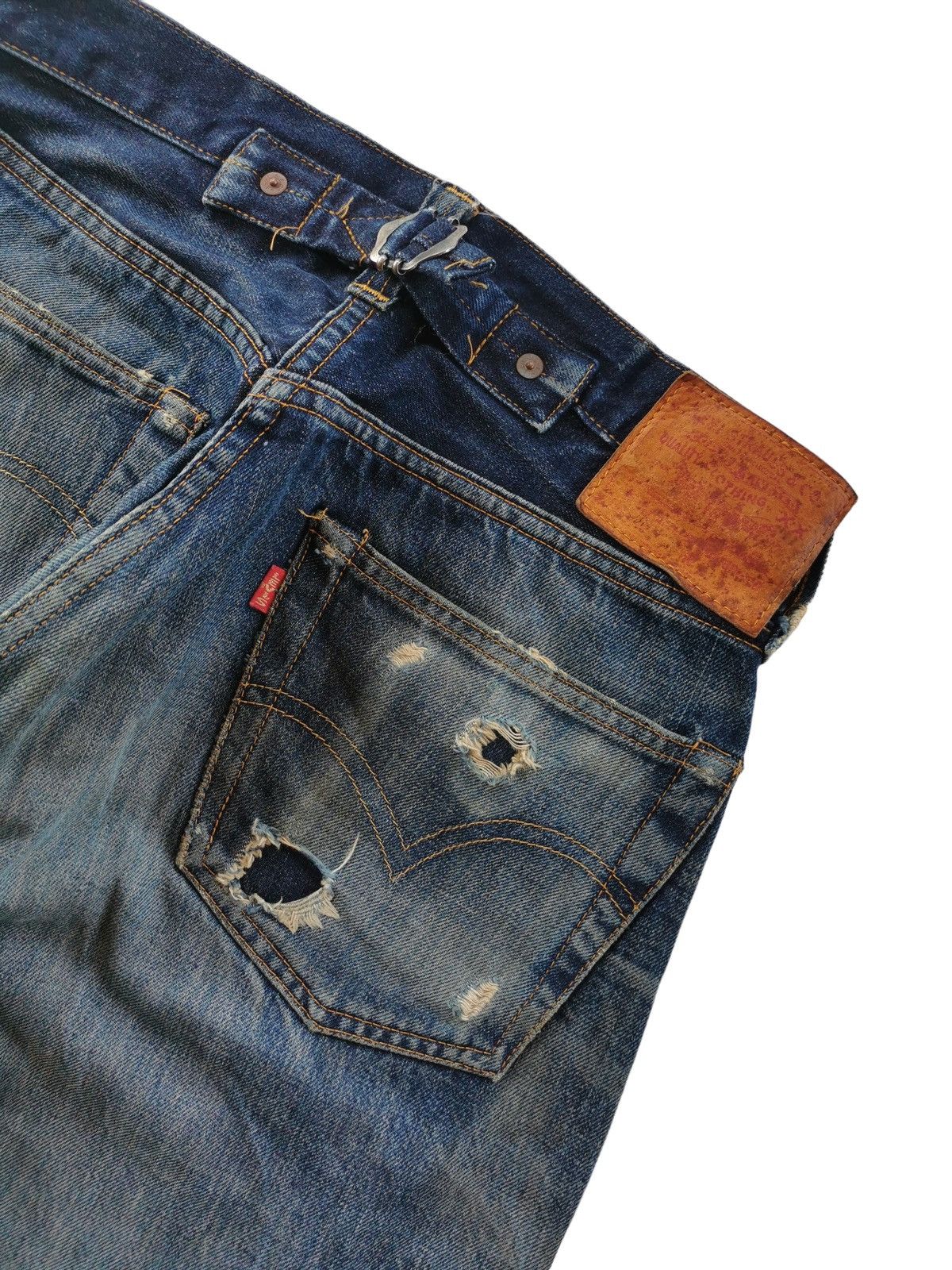 Levi's × Undercover × Vintage Selvedge Levis Vintage Nice Distressed Style (Size 28x42) Size US 28 / EU 44 - 6 Thumbnail