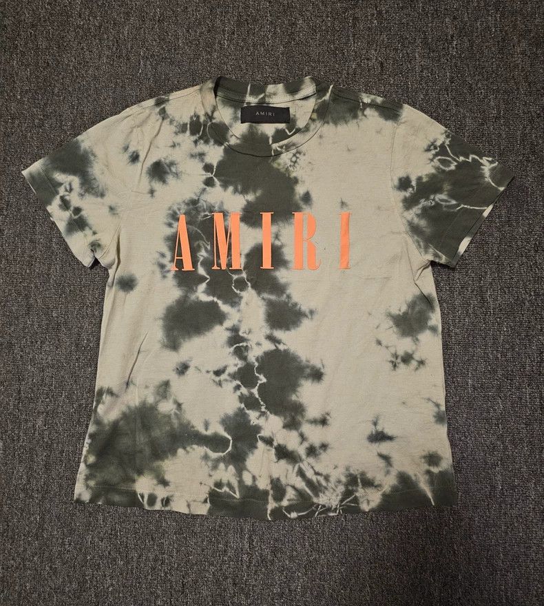 Amiri Amiri Tie-Dye Short Sleeve T-Shirt-yf Size US S / EU 44-46 / 1 - 1 Thumbnail