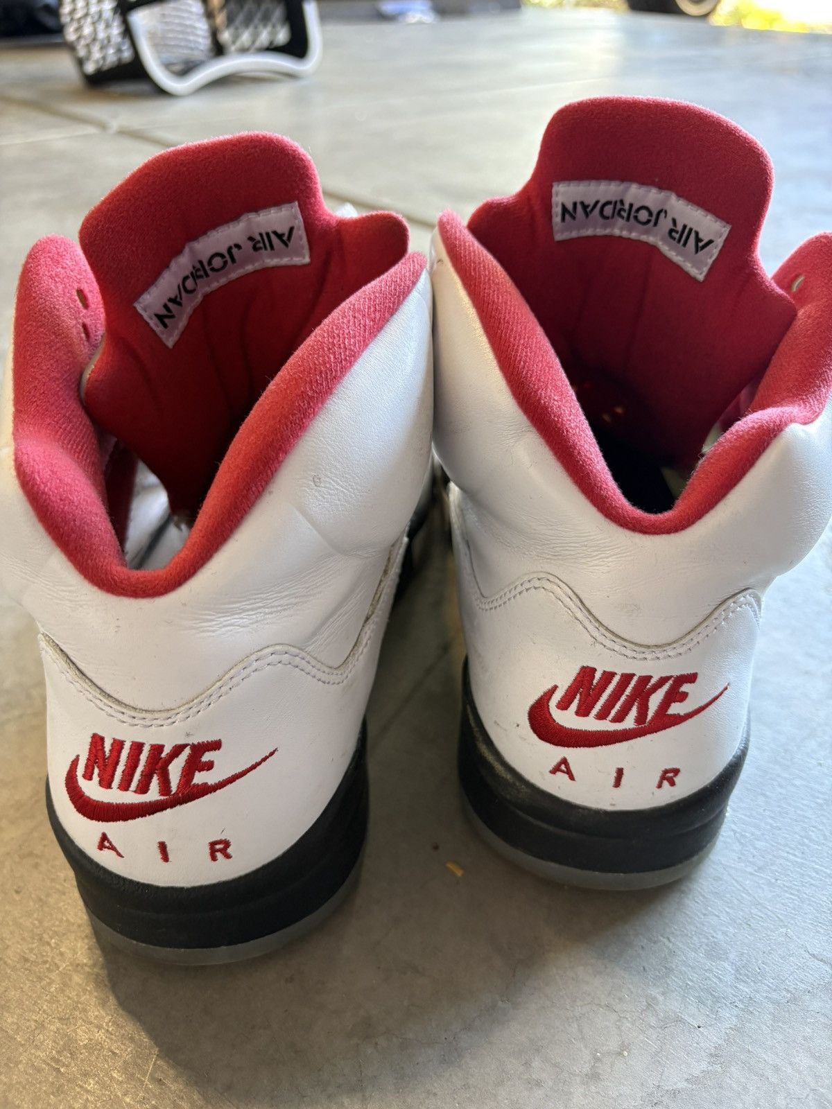 Jordan Brand Jordan 5 “White Fire Red” Size US 11 / EU 44 - 3 Thumbnail