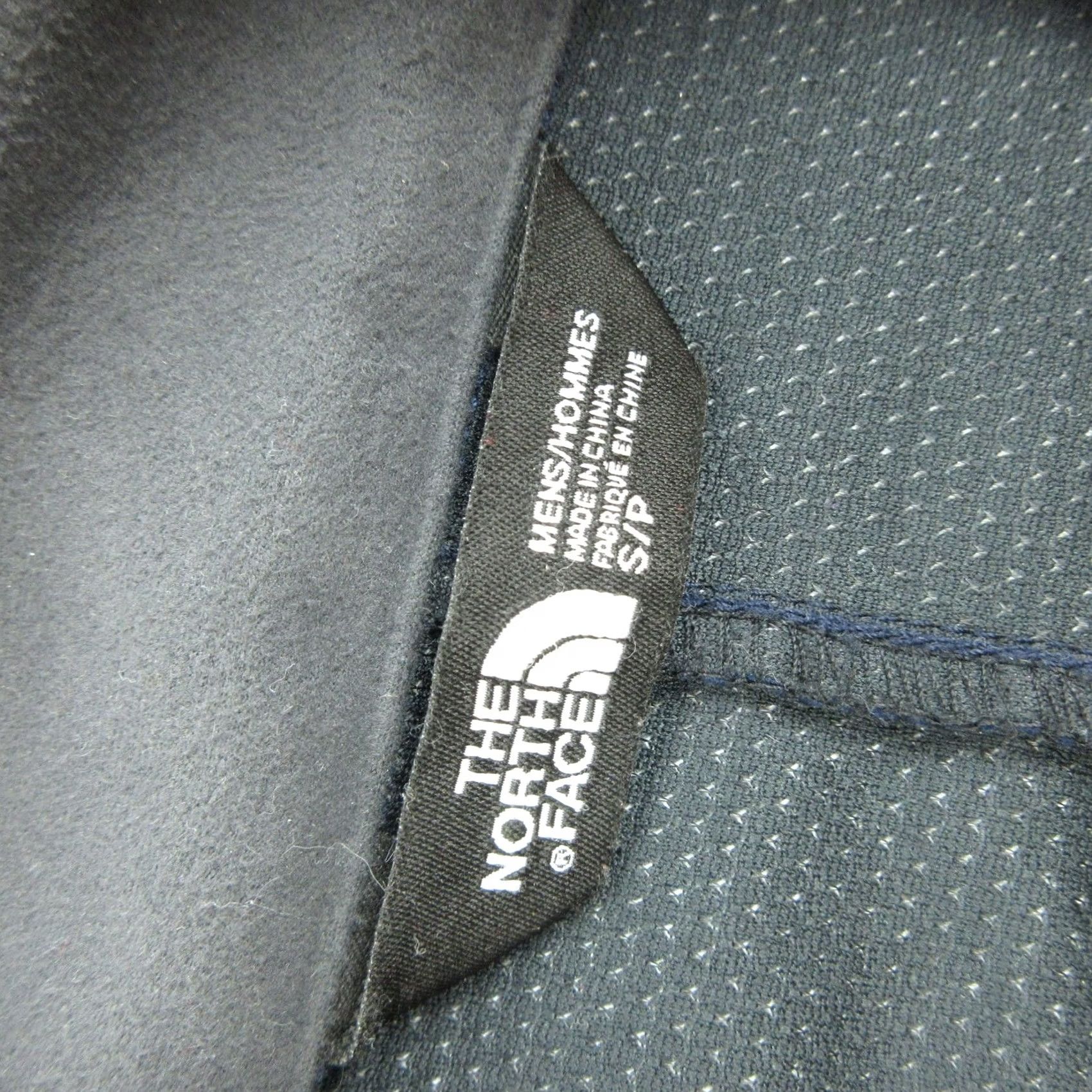 The North Face The North Face Jacket Mens S Navy Blue Softshell Fleece Lined Full Zip Trail Colorblock Size US S / EU 44-46 / 1 - 7 Thumbnail