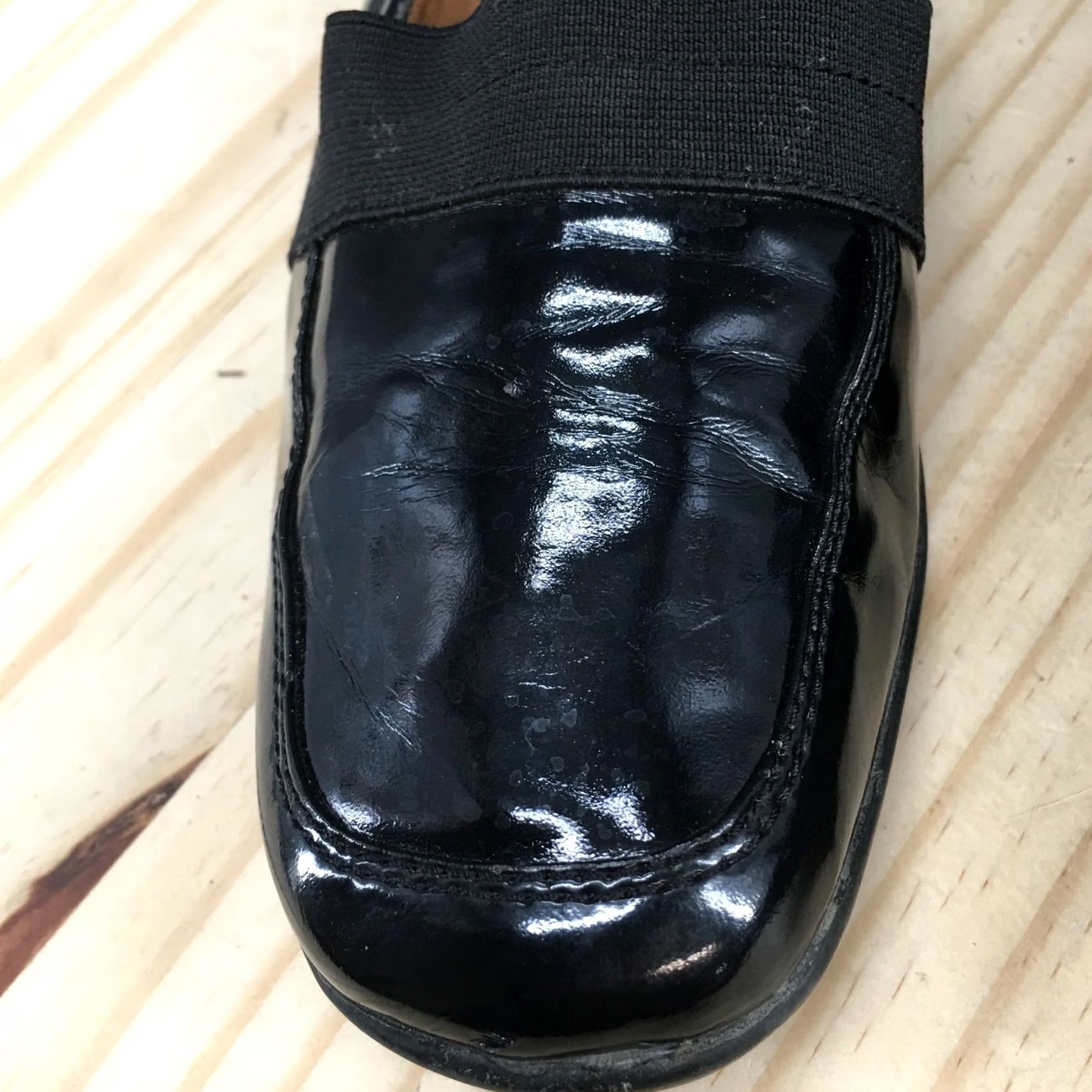 Naturalizer Naturalizer Freeda Loafer Black Patent Leather Slip-On Low Top Womens 7M Casual Shoes Size M / US 6-8 / IT 42-44 - 4 Thumbnail