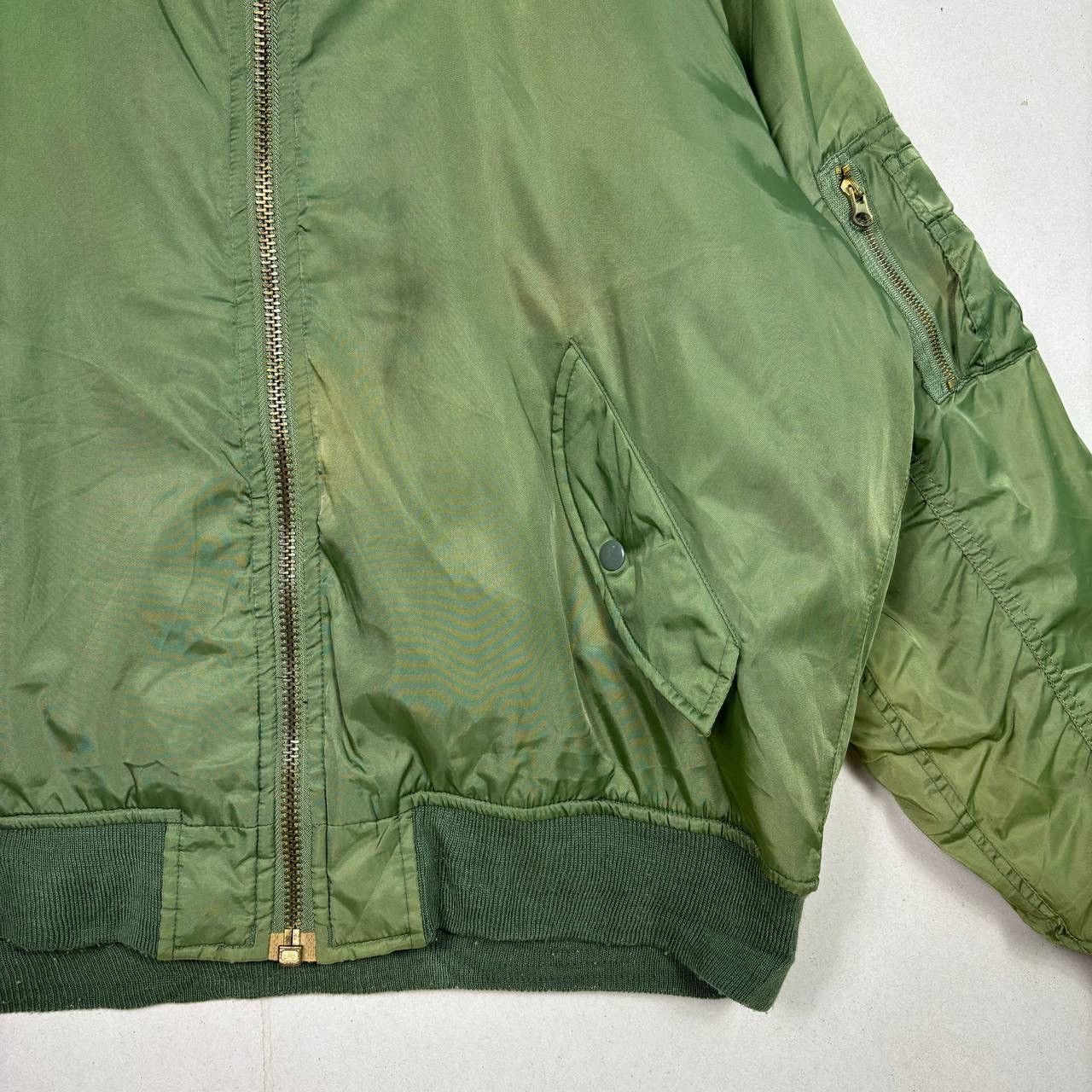 Vintage Vintage 90s SCOTCH Military Flight Bomber Jacket Size US XL / EU 56 / 4 - 5 Thumbnail