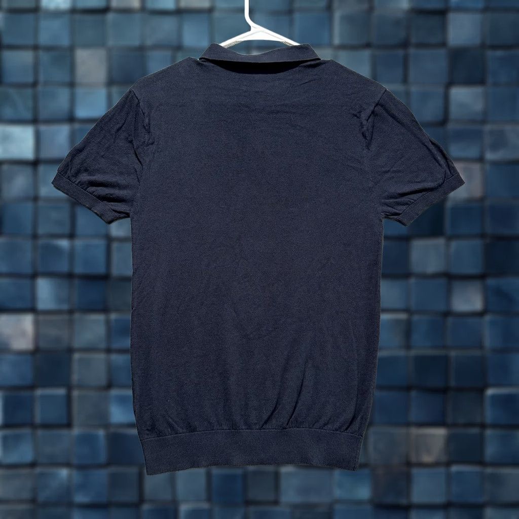 Vintage Ron Dorff Polo Shirt Mens Small Navy Blue 100% Cotton Knit RD Tennis EUC Size US S / EU 44-46 / 1 - 1 Thumbnail