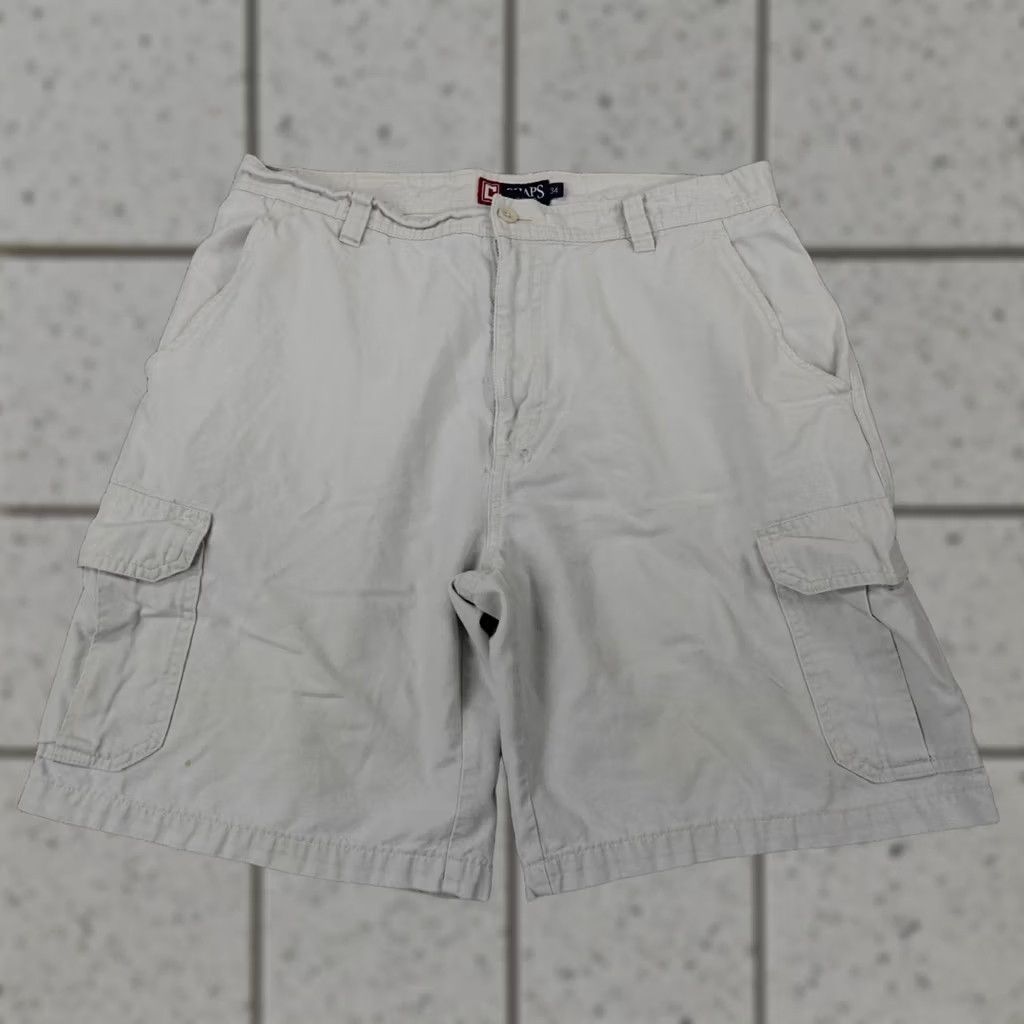 Polo Ralph Lauren Polo Ralph Lauren Chaps Shorts Mens 34 White Cargo Bermuda Casual Preppy 9" Mens Regular Short White Cargo Pocket, 9 Inseam, 34 Waist Size US 34 / EU 50 - 1 Thumbnail
