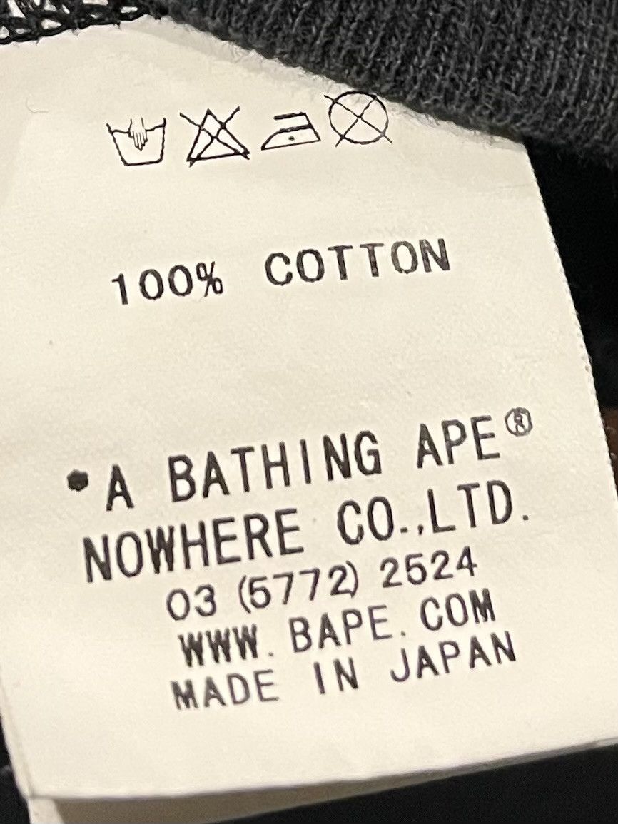 Bape Bape crew neck pullover sweatshirt Size US L / EU 52-54 / 3 - 7 Thumbnail