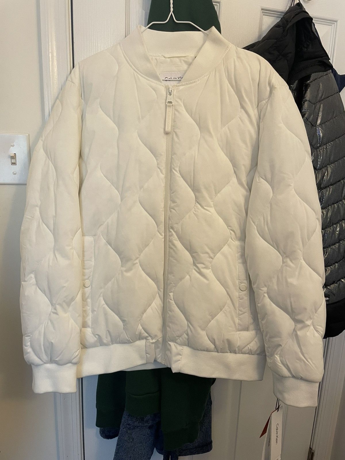 Calvin Klein Calvin Klein White Jacket Size US M / EU 48-50 / 2 - 1 Thumbnail
