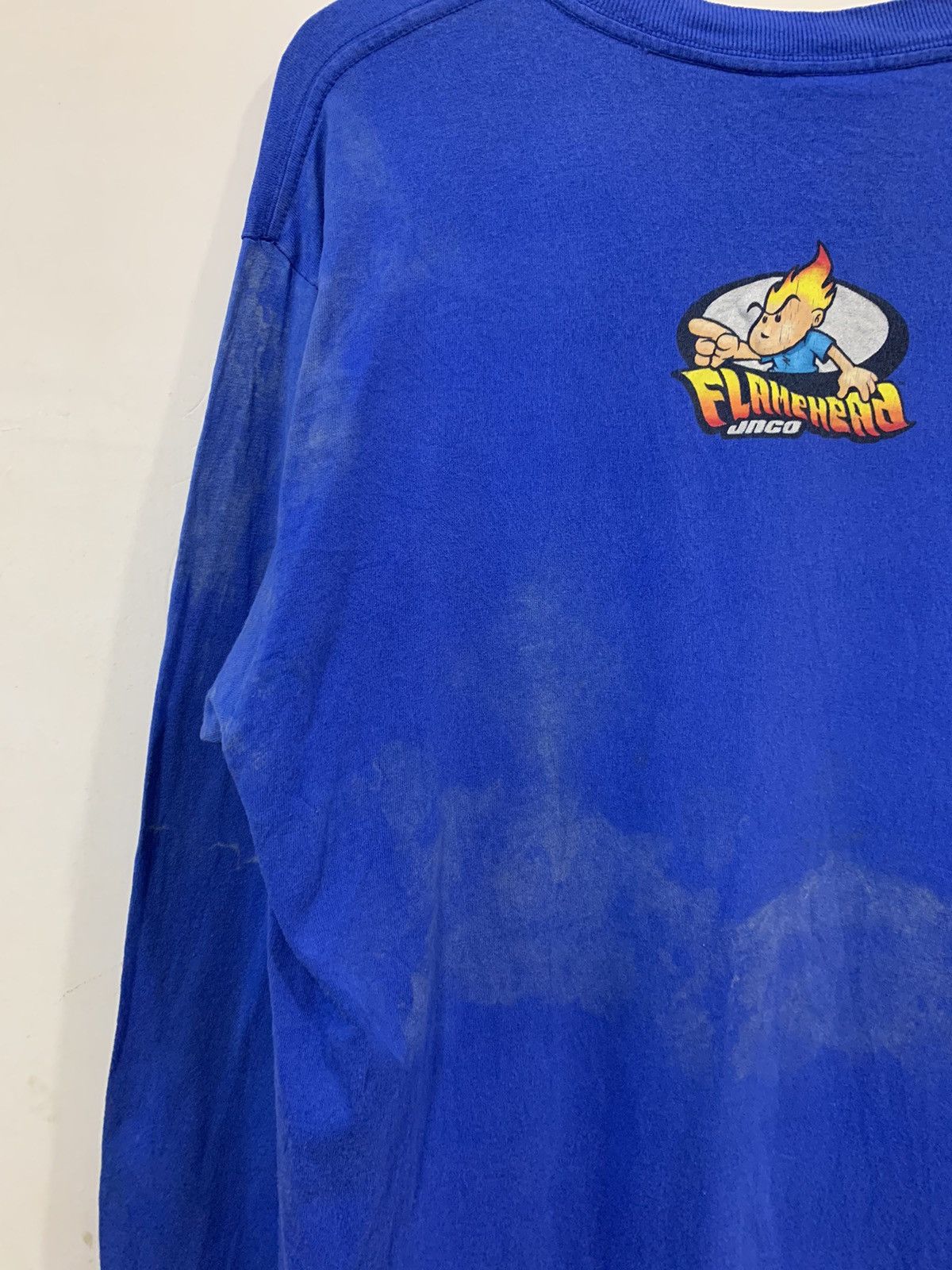 JNCO Vintage JNCO Flamehead Faded Size US XL / EU 56 / 4 - 8 Thumbnail
