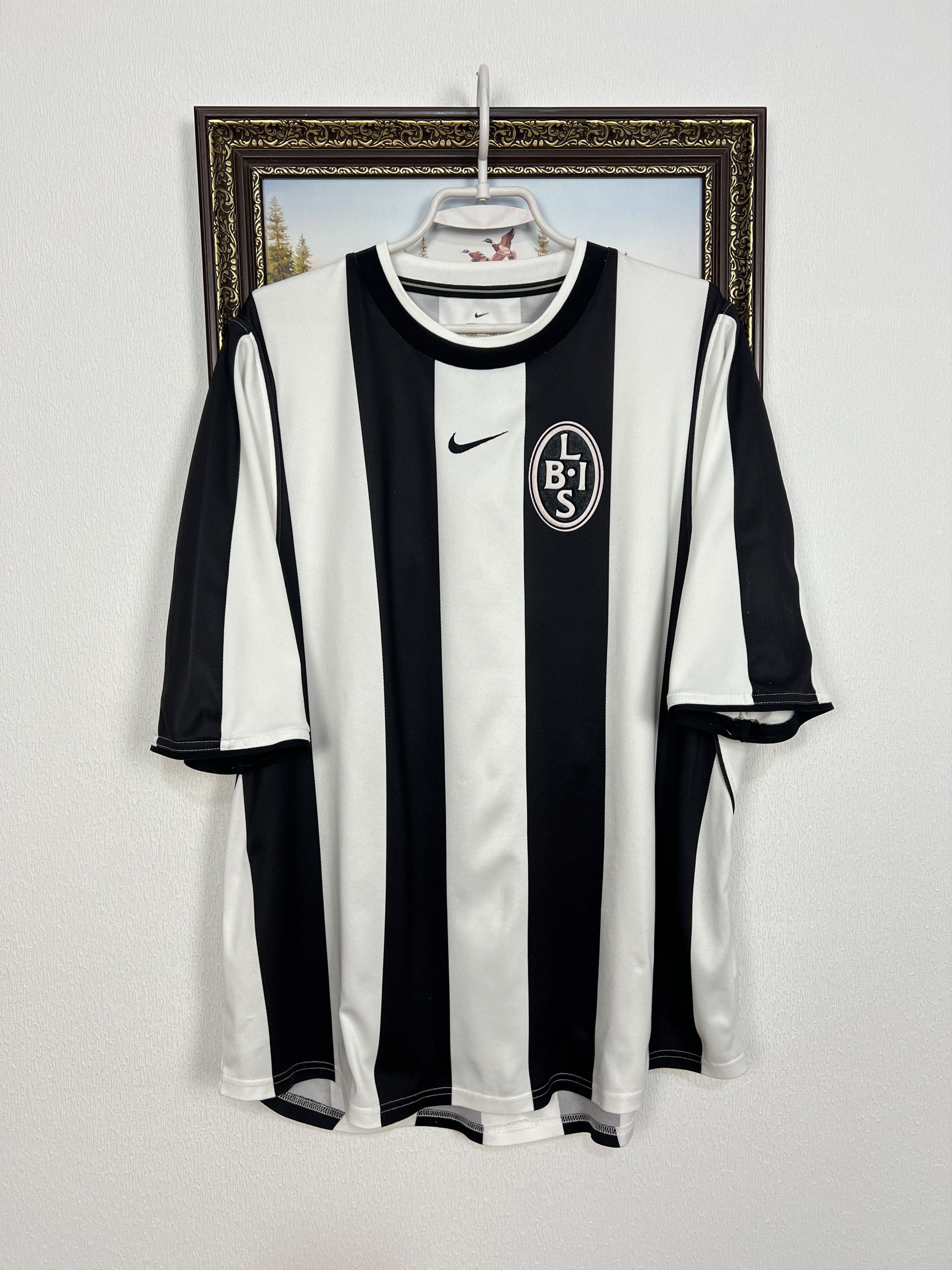 Nike Landskrona BoIS Home football shirt Soccer Jersey Trikot Size US XL / EU 56 / 4 - 1 Thumbnail
