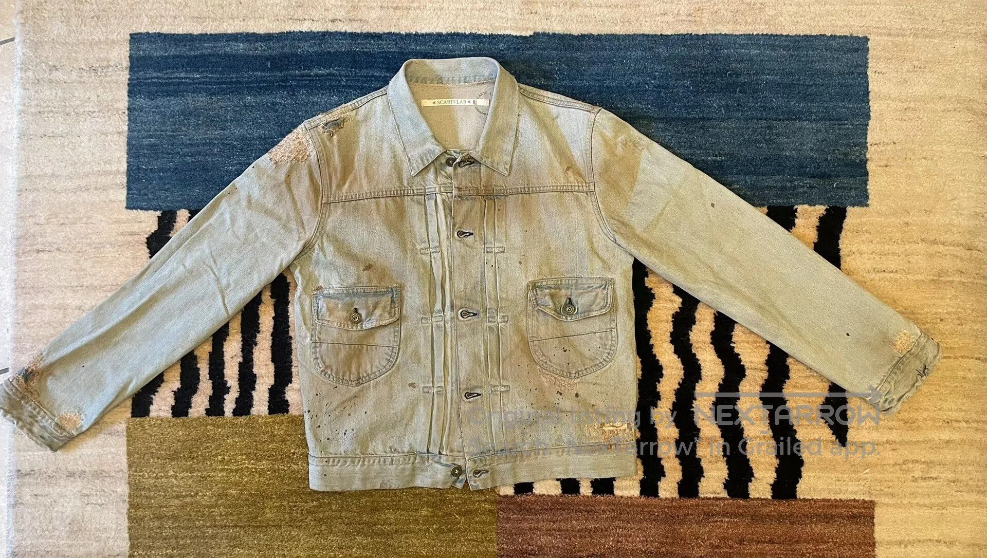 Scarti-Lab Scarti Lab Heavily Distressed Jacket. Size US L / EU 52-54 / 3 - 1 Thumbnail