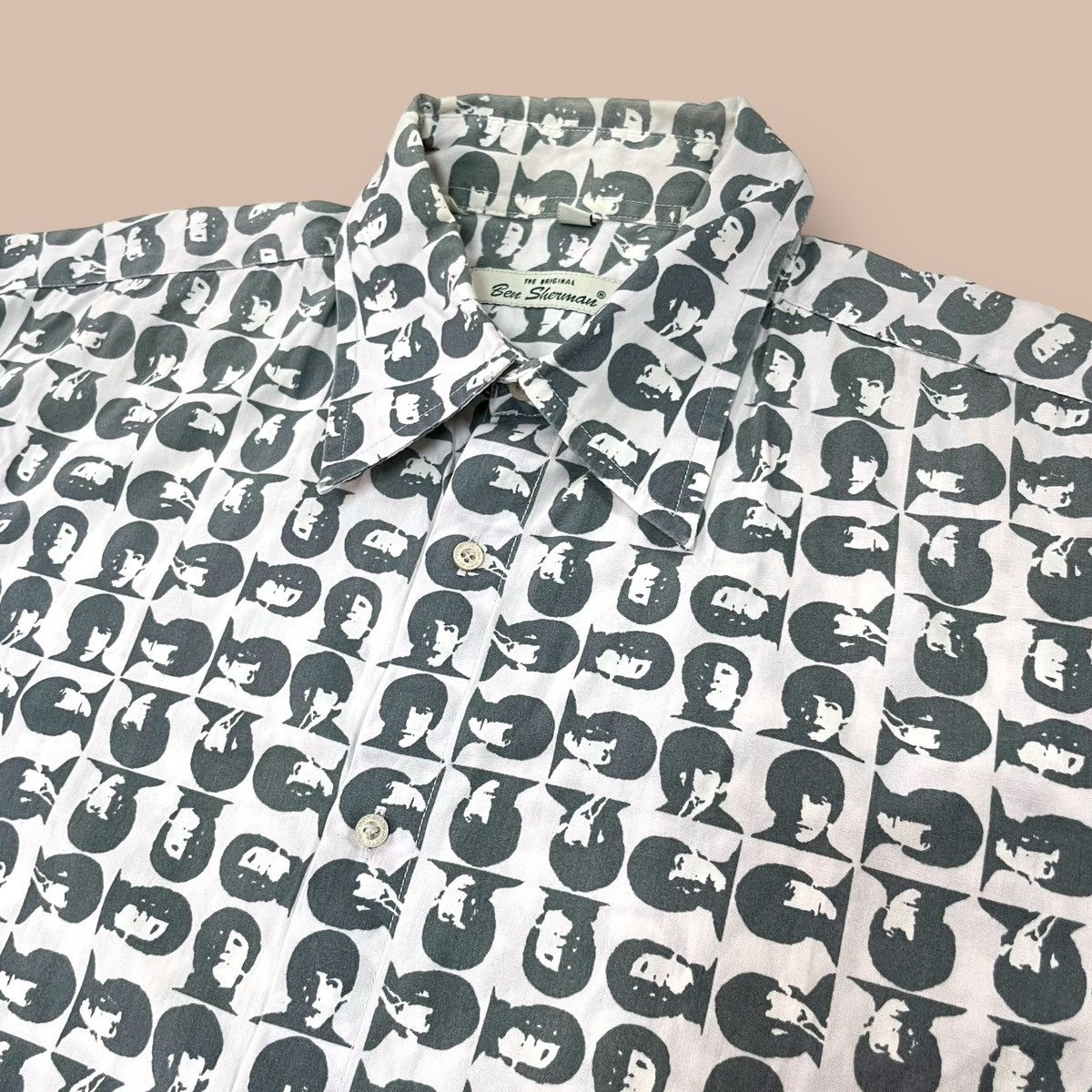 Ben Sherman Ben Sherman X The Beatles POPART Button Up Shirt Size US M / EU 48-50 / 2 - 3 Thumbnail