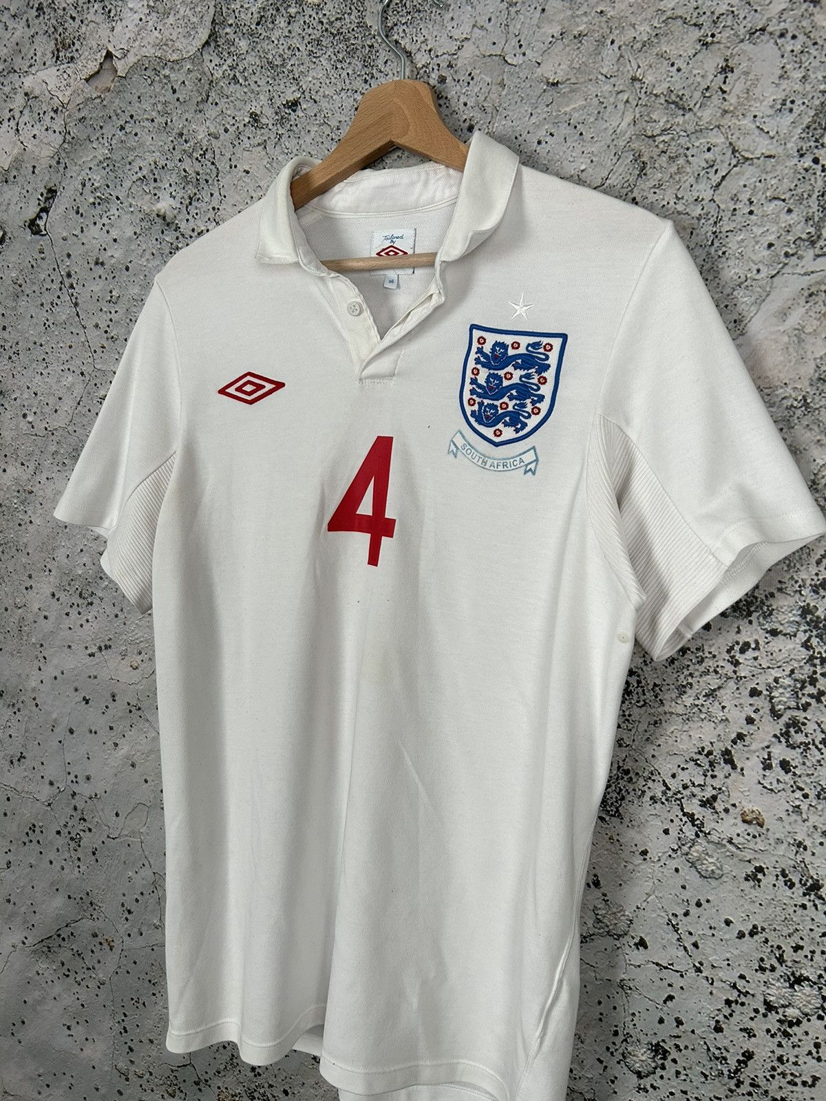 Umbro Vintage Gerrard England Soccer Jersey Football Umbro Size US M / EU 48-50 / 2 - 3 Thumbnail
