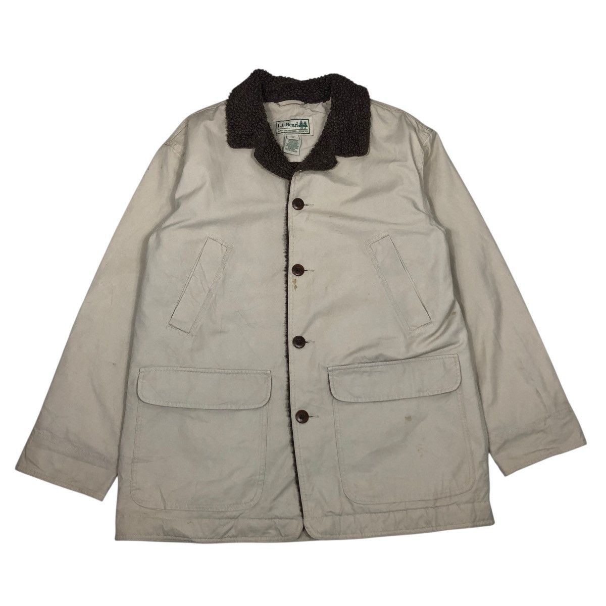 🔥VINTAGE CHORE WORK JACKET DETROIT DUCK CANVAS L.L.BEAN