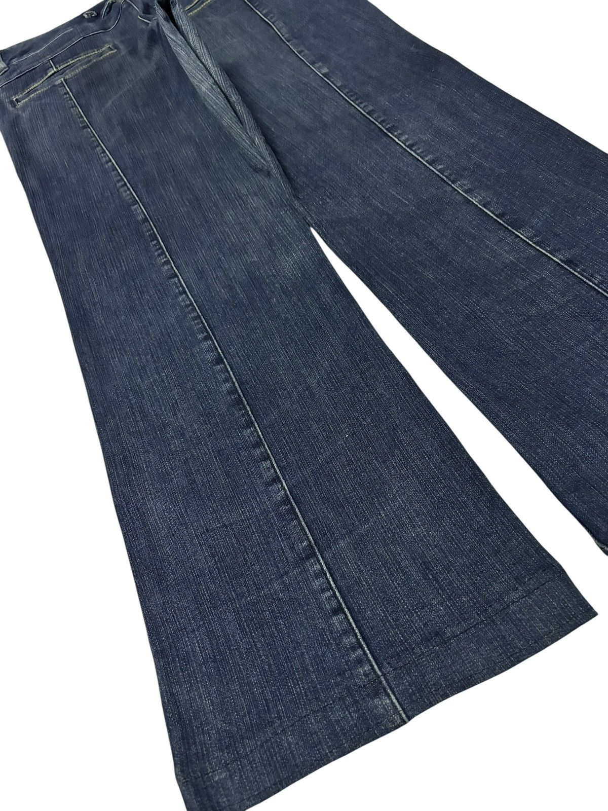 Eddie Bauer Vtg Eddie Bauer Japan Bootcut Cropped Jeans Size 30" / US 8 / IT 44 - 5 Thumbnail