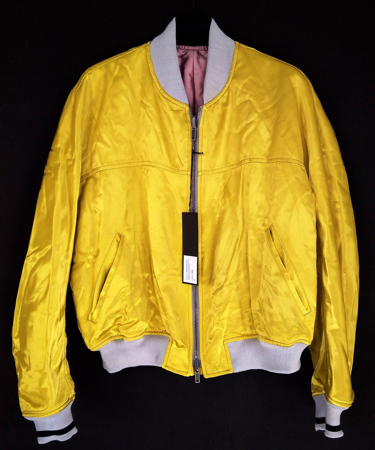 Haider Ackermann HAIDER ACKERMANN REVERSIBLE SILK /SATIN BOMBER Size US M / EU 48-50 / 2 - 9 Thumbnail