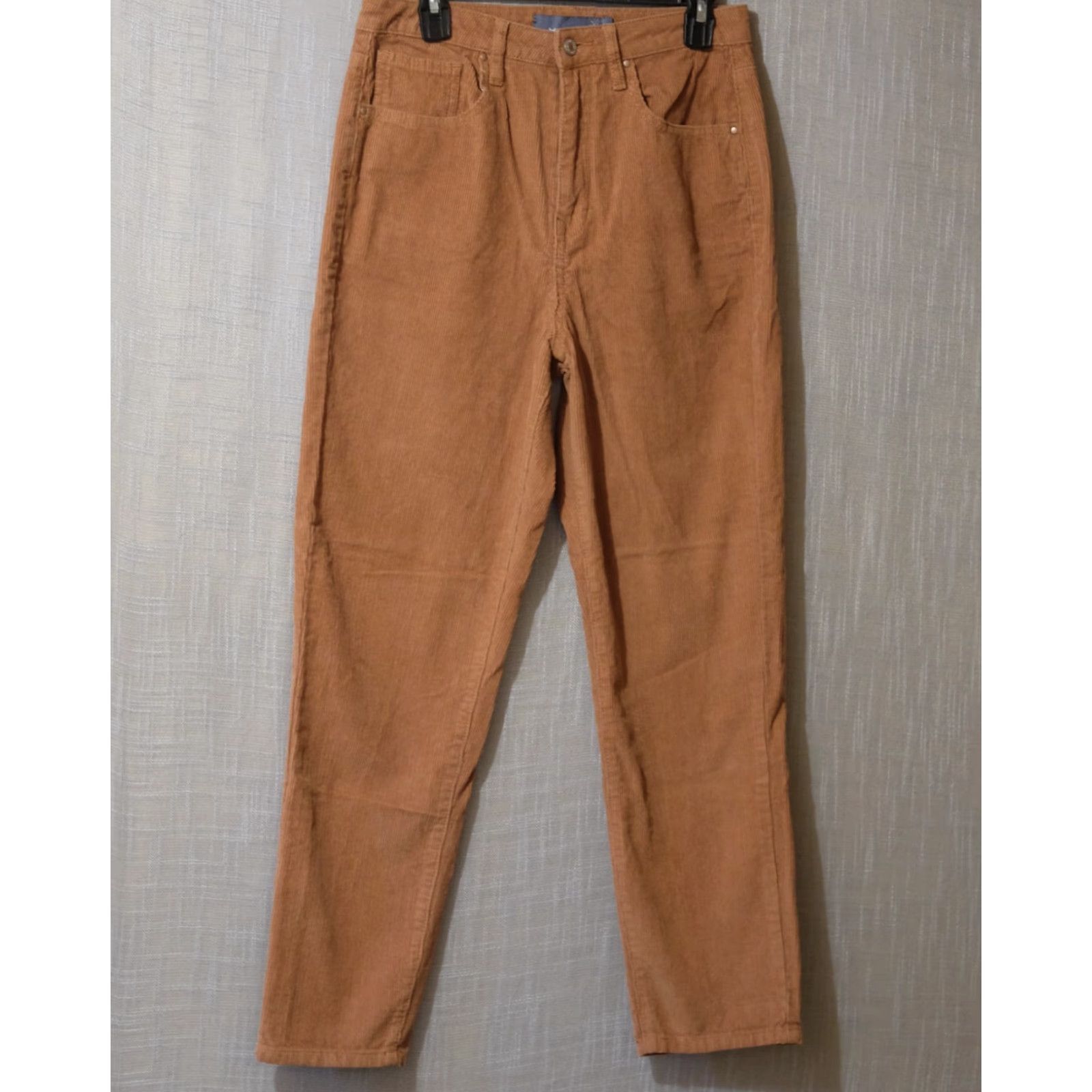 Vintage EUC Indigo Rising Corduroy Pants Brown Straight Leg Juniors 5/27 #A15-23 Size 27" / US 4 / IT 40 - 2 Thumbnail
