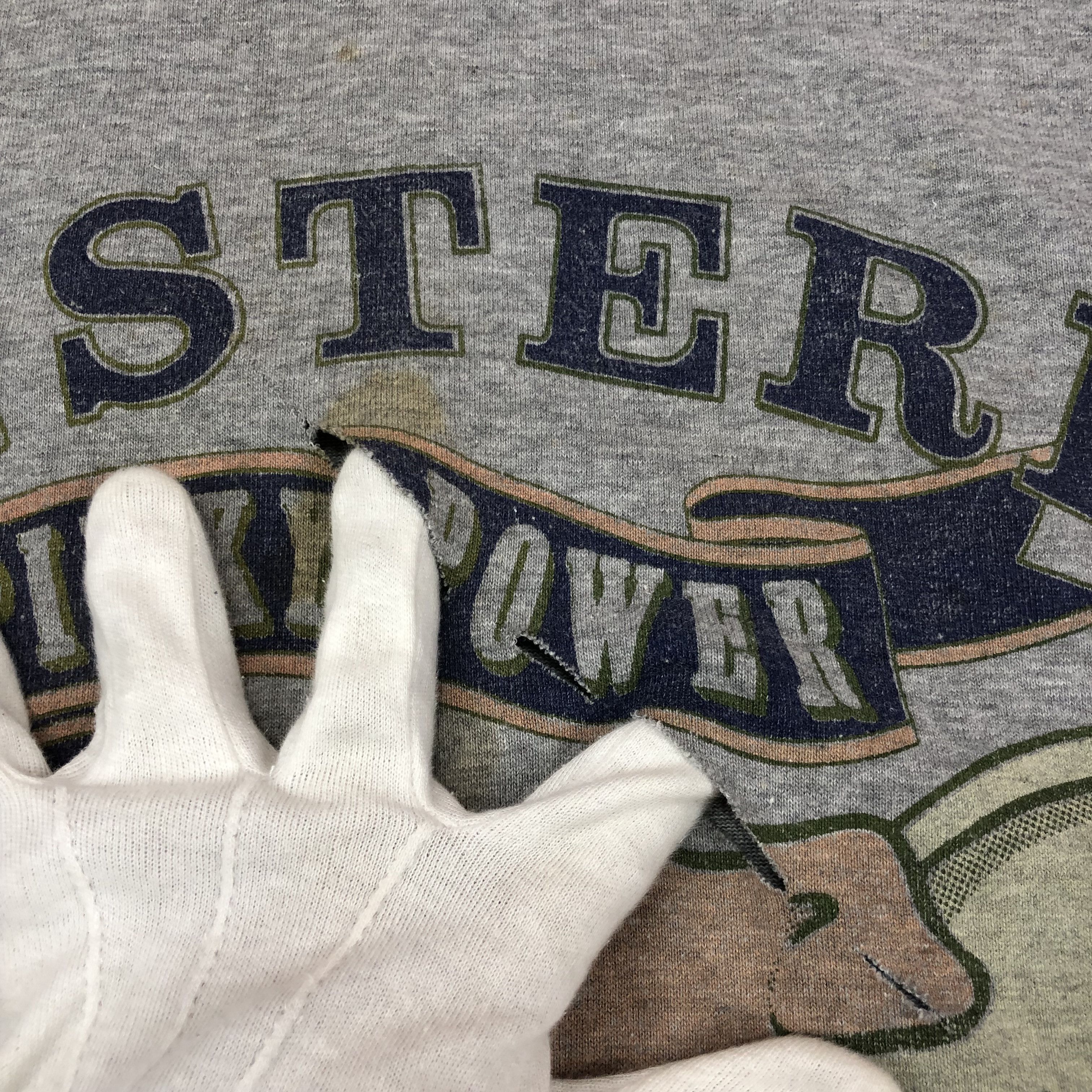 Hysteric Glamour Early 90s Vintage PINKY POWER BIKERS Sweatshirt #1685/05 Size US XL / EU 56 / 4 - 3 Thumbnail