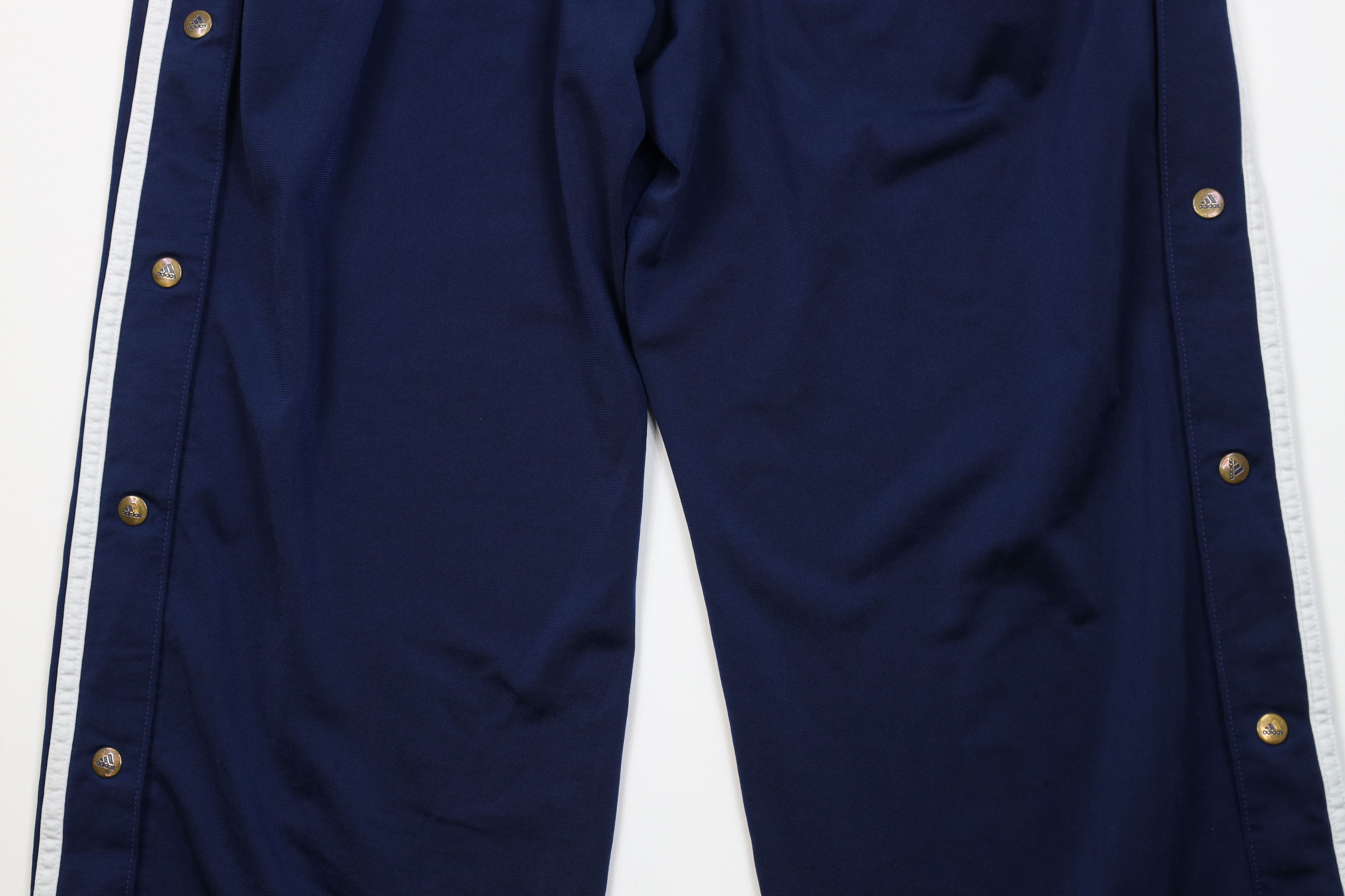 Adidas Vintage Adidas Spell Striped Tearaway Wide Leg Pants Blue Size US 32 / EU 48 - 11 Thumbnail