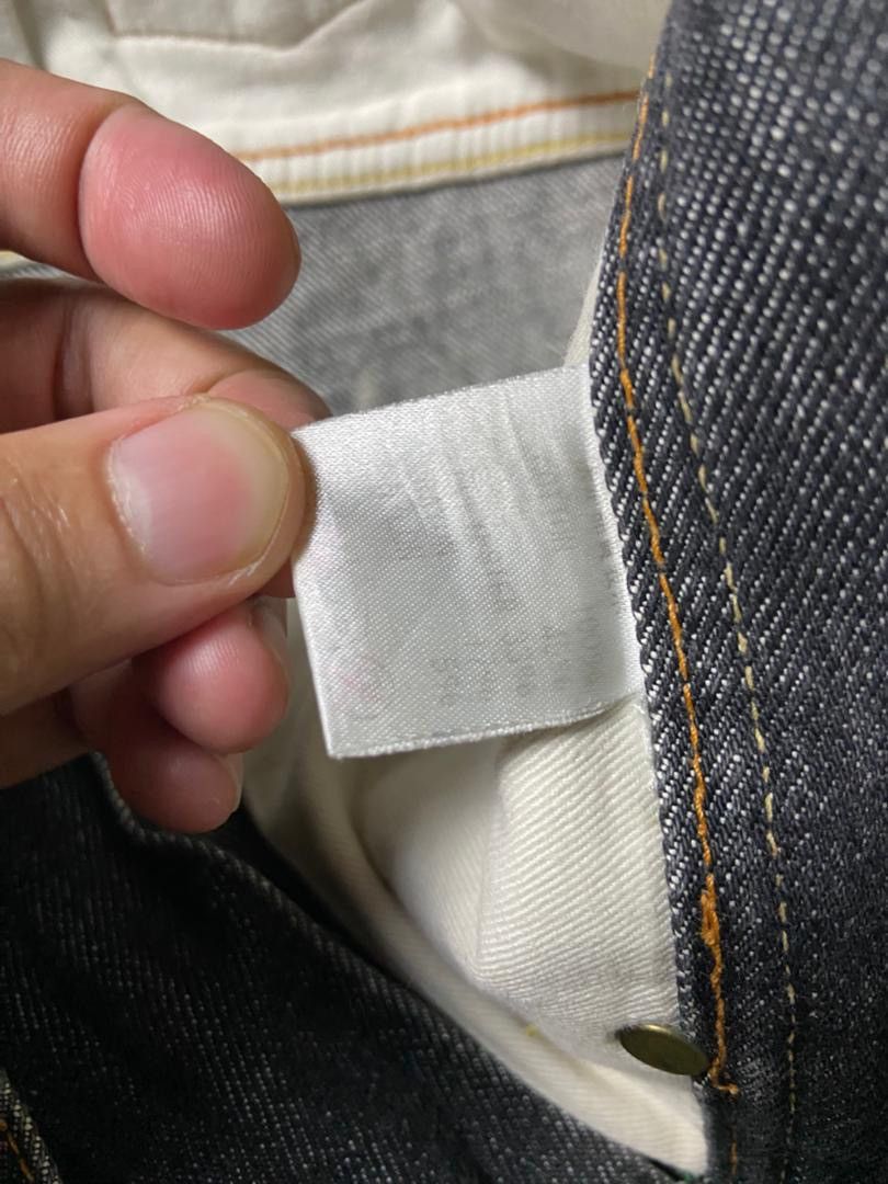 Japanese Brand CNCV Concave Attempt Relaxed Fit Cut Jeans (136) Size US 33 - 6 Thumbnail